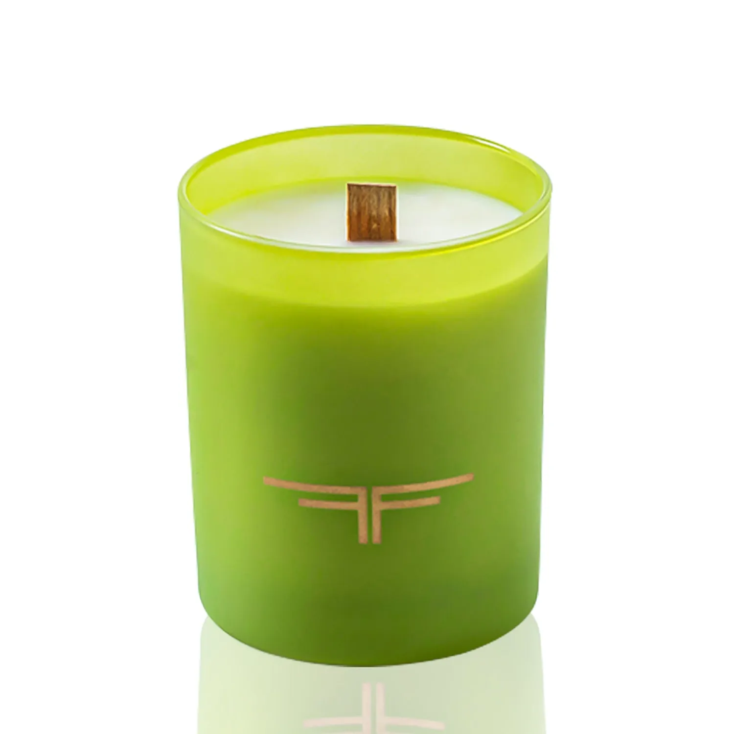 Smooth Jazz Woodstick Candle - Green image