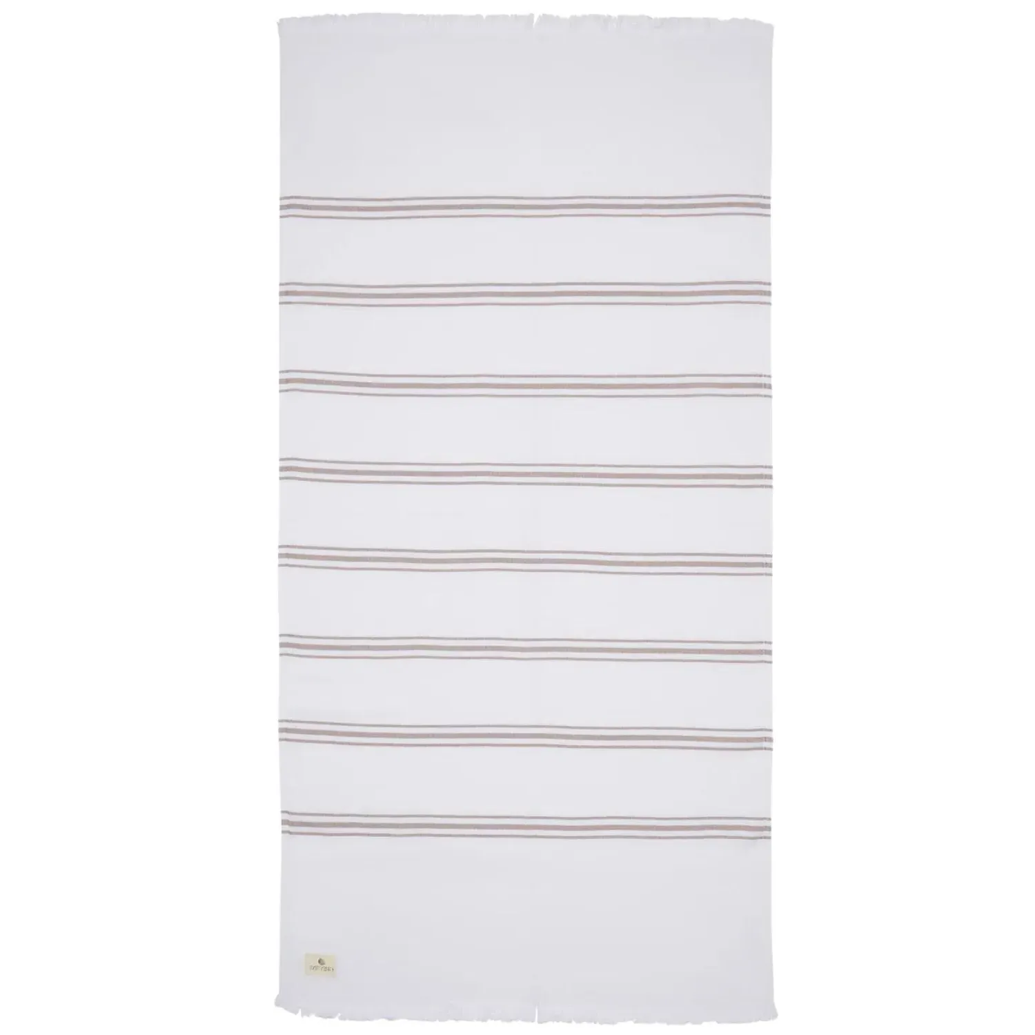 Hydra Turkish Towel - White, Cotton image
