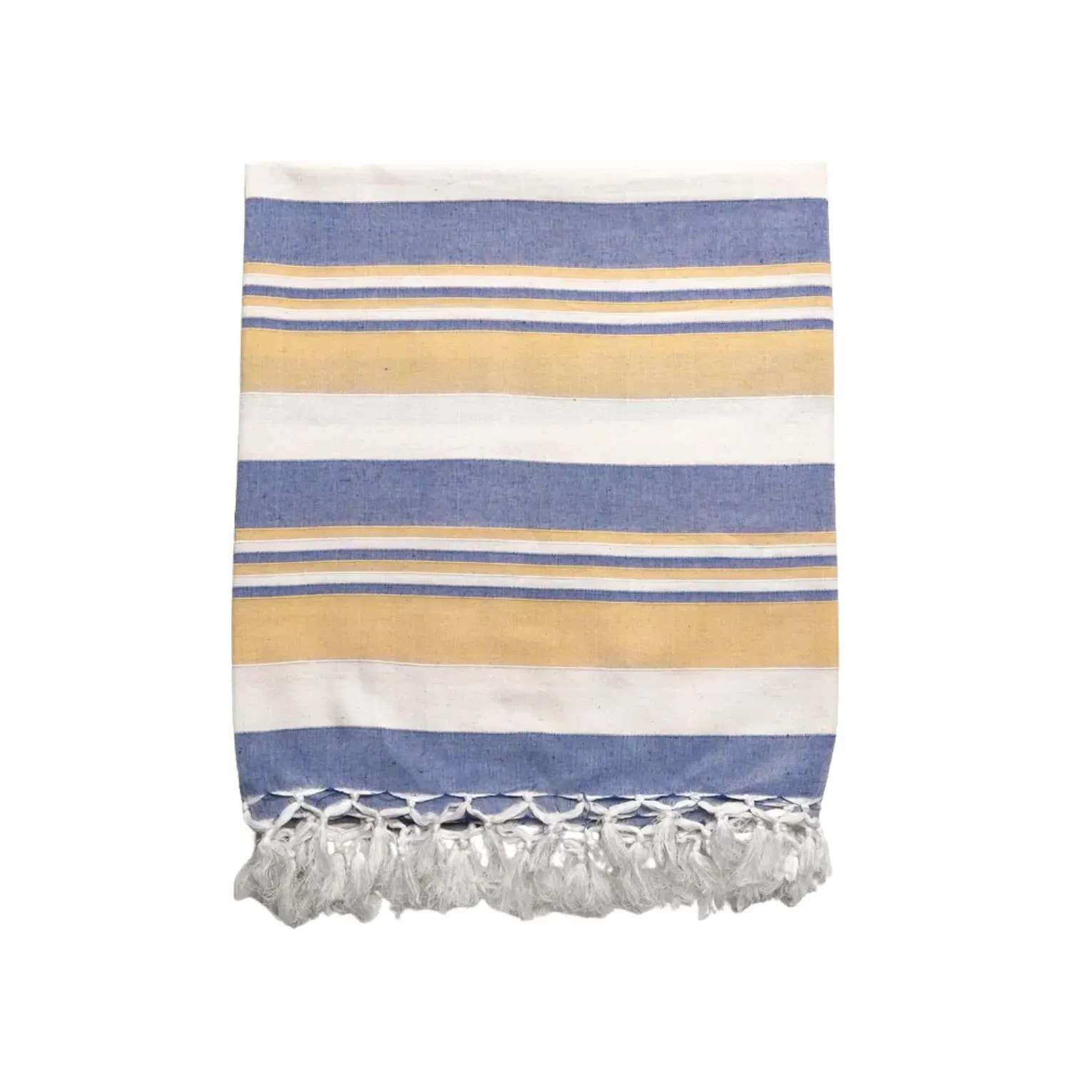 Marbella Throw - Blue/Yellow, Cotton image