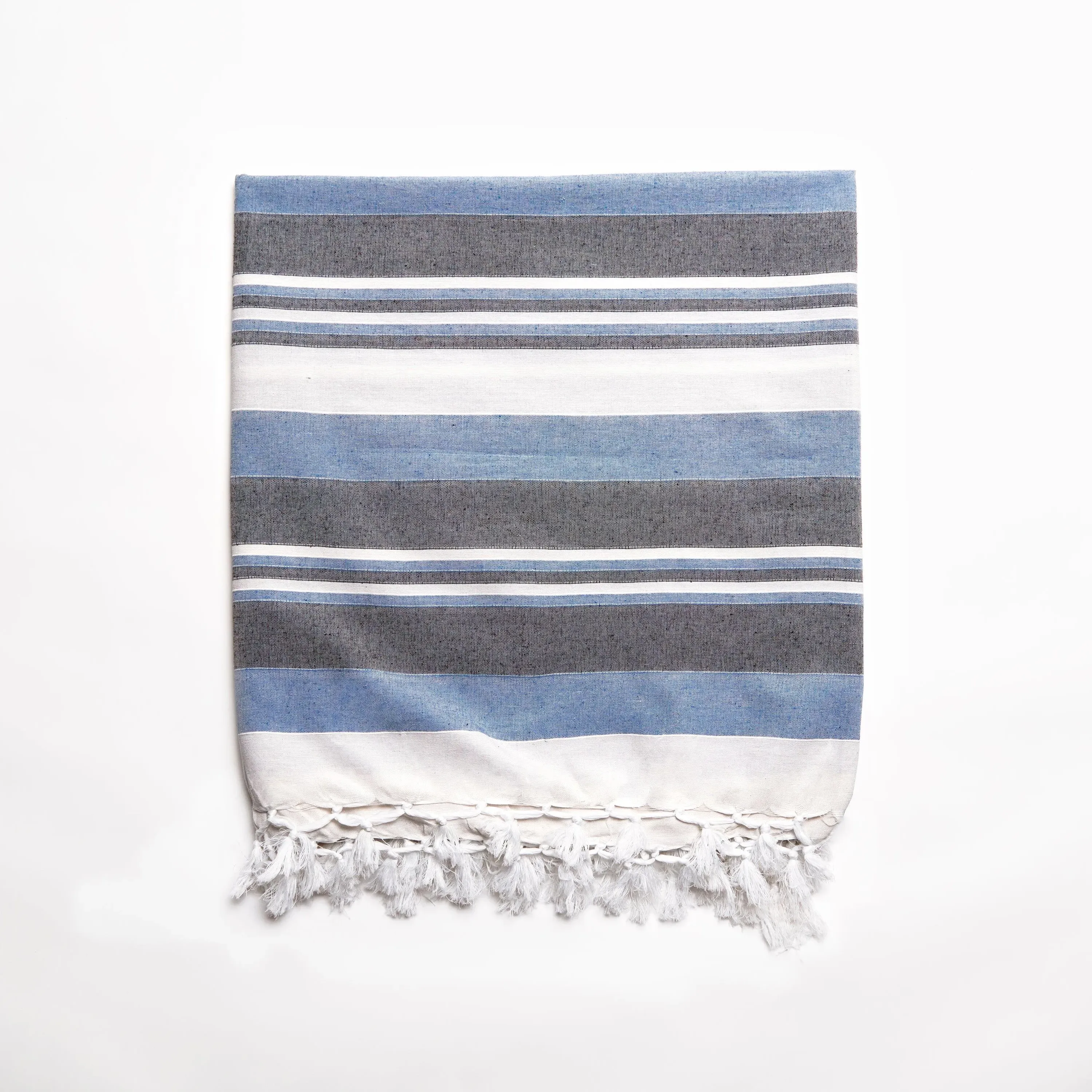 Paros Throw - Blue/Grey, Cotton image