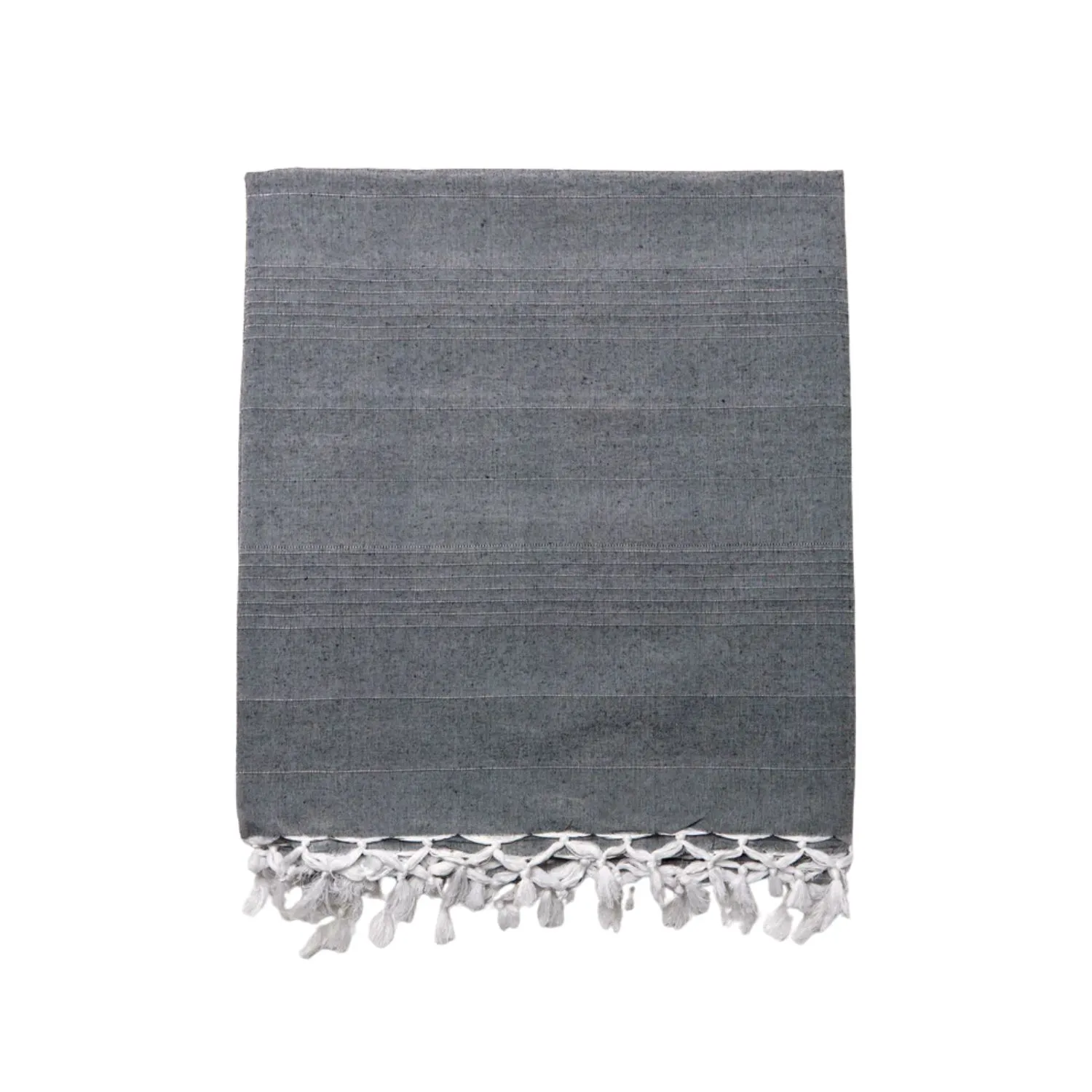Porto Heli Throw - Grey, Cotton image