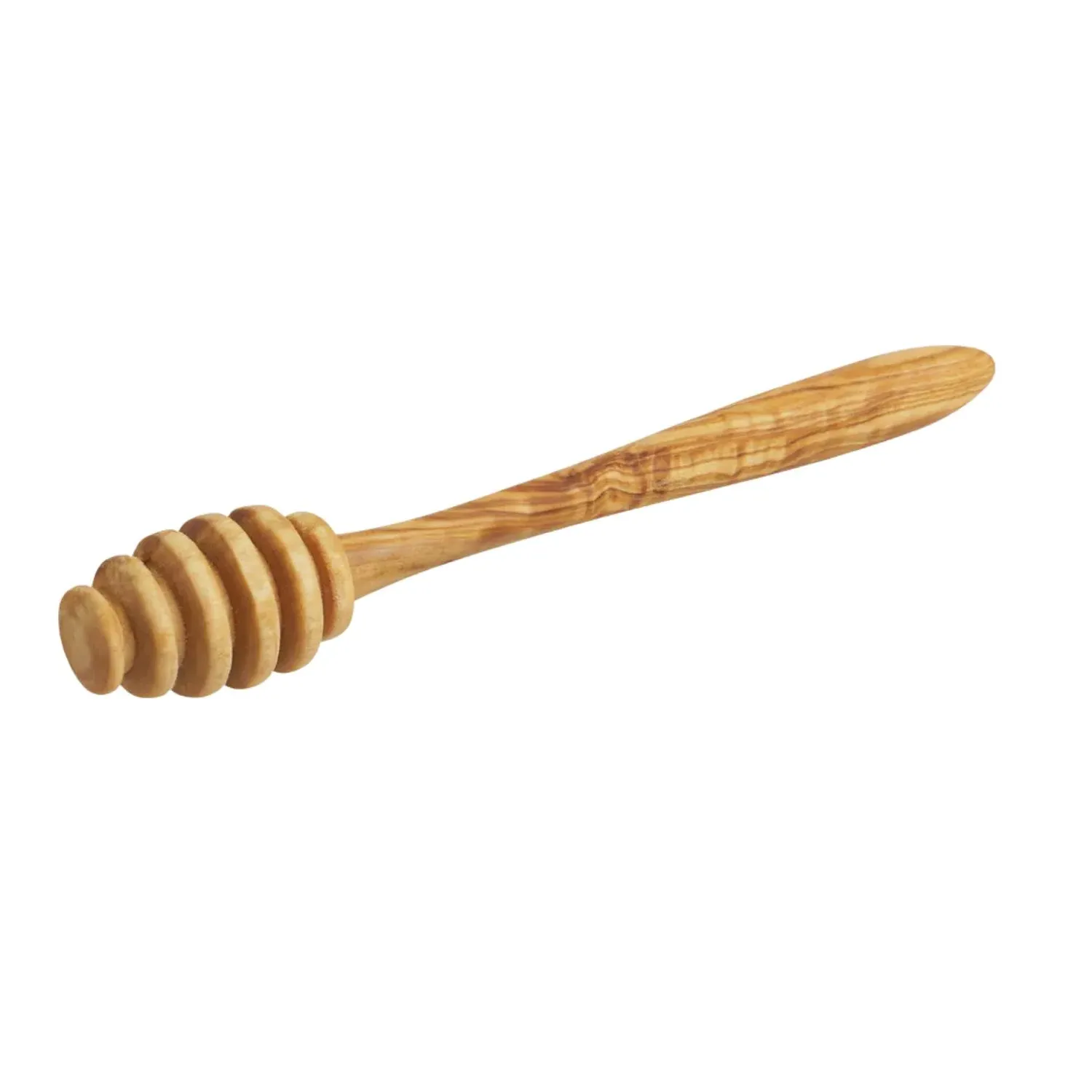 Yaya Olive Wood Honey Drizzler - Brown