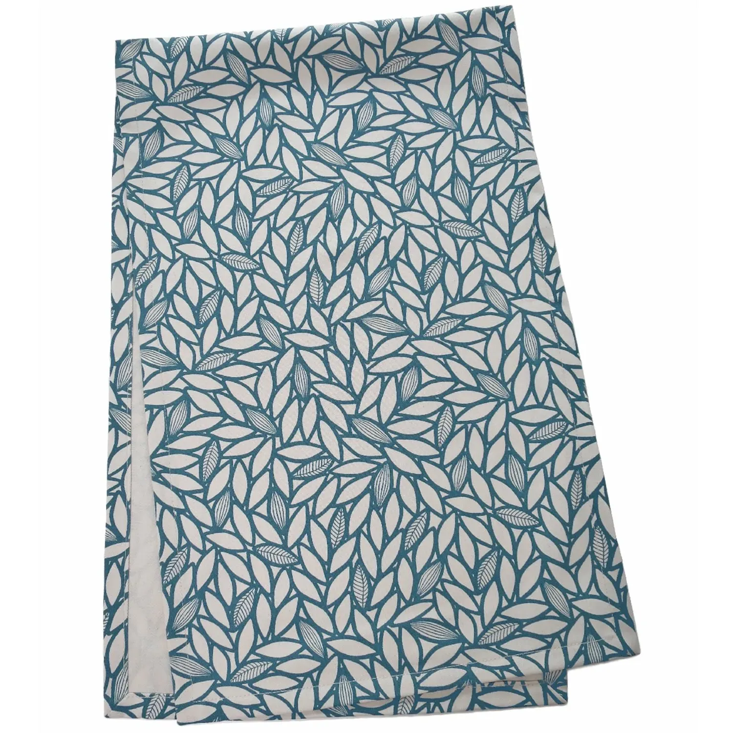 Bladverk Table Runner - Blue, Organic Cotton image