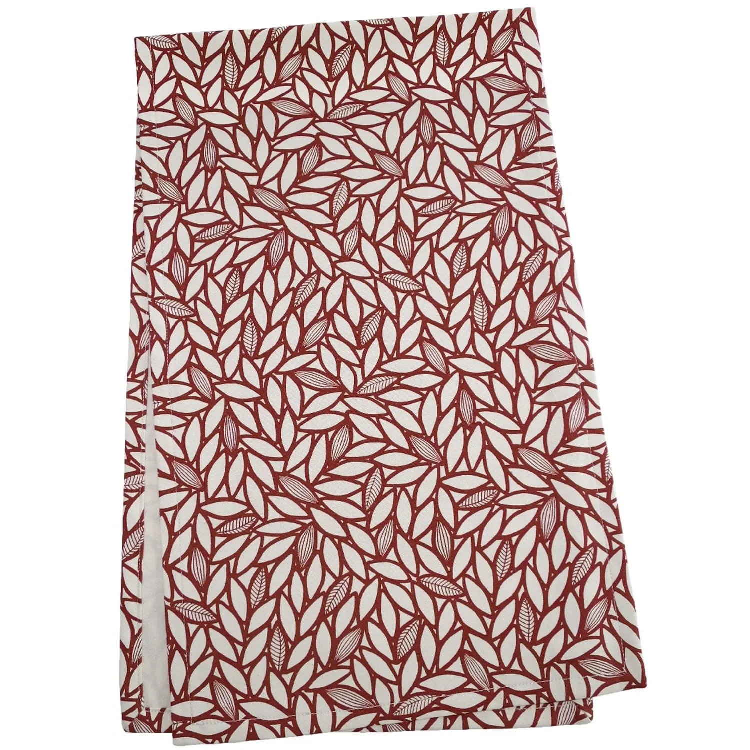 Bladverk Table Runner - Red, Cotton image