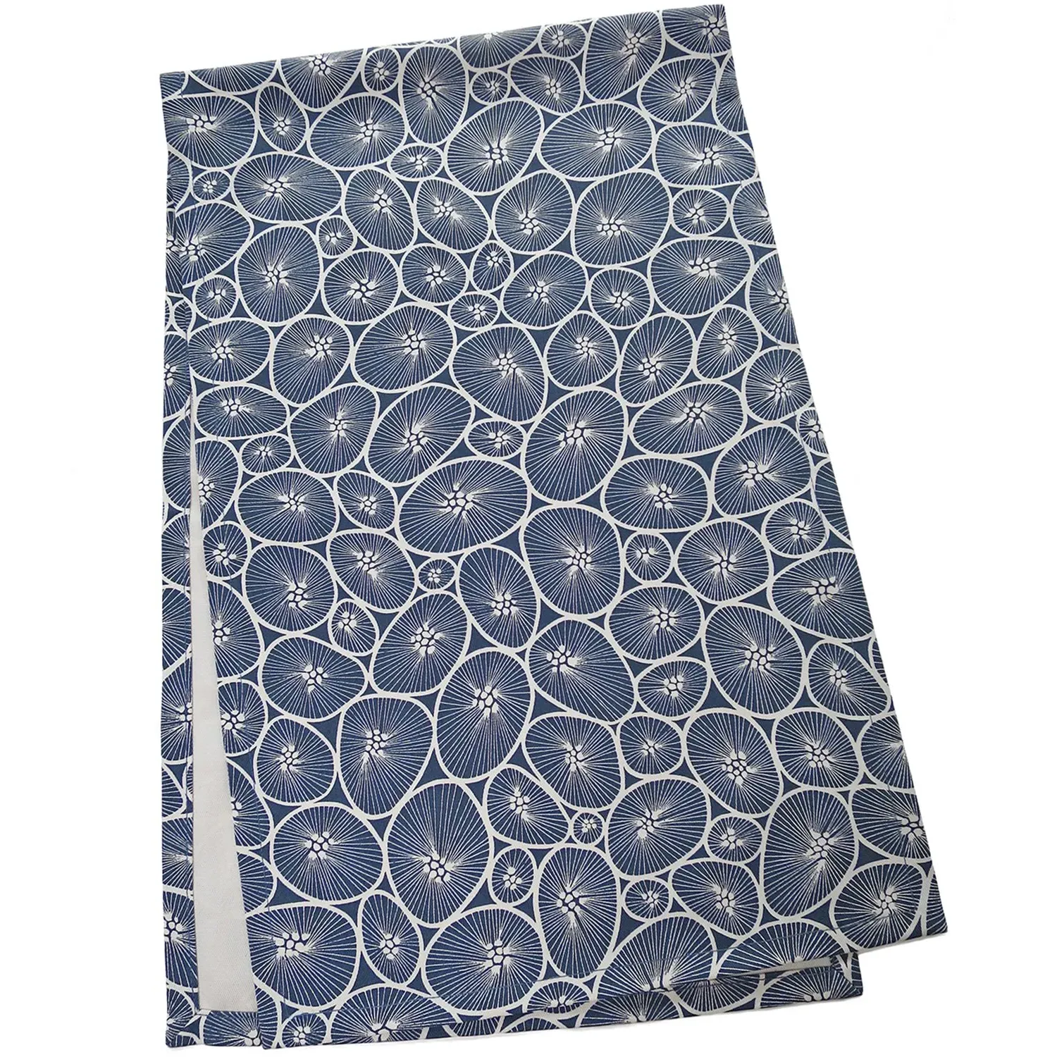 Korall Table Runner - Blue, Organic Cotton