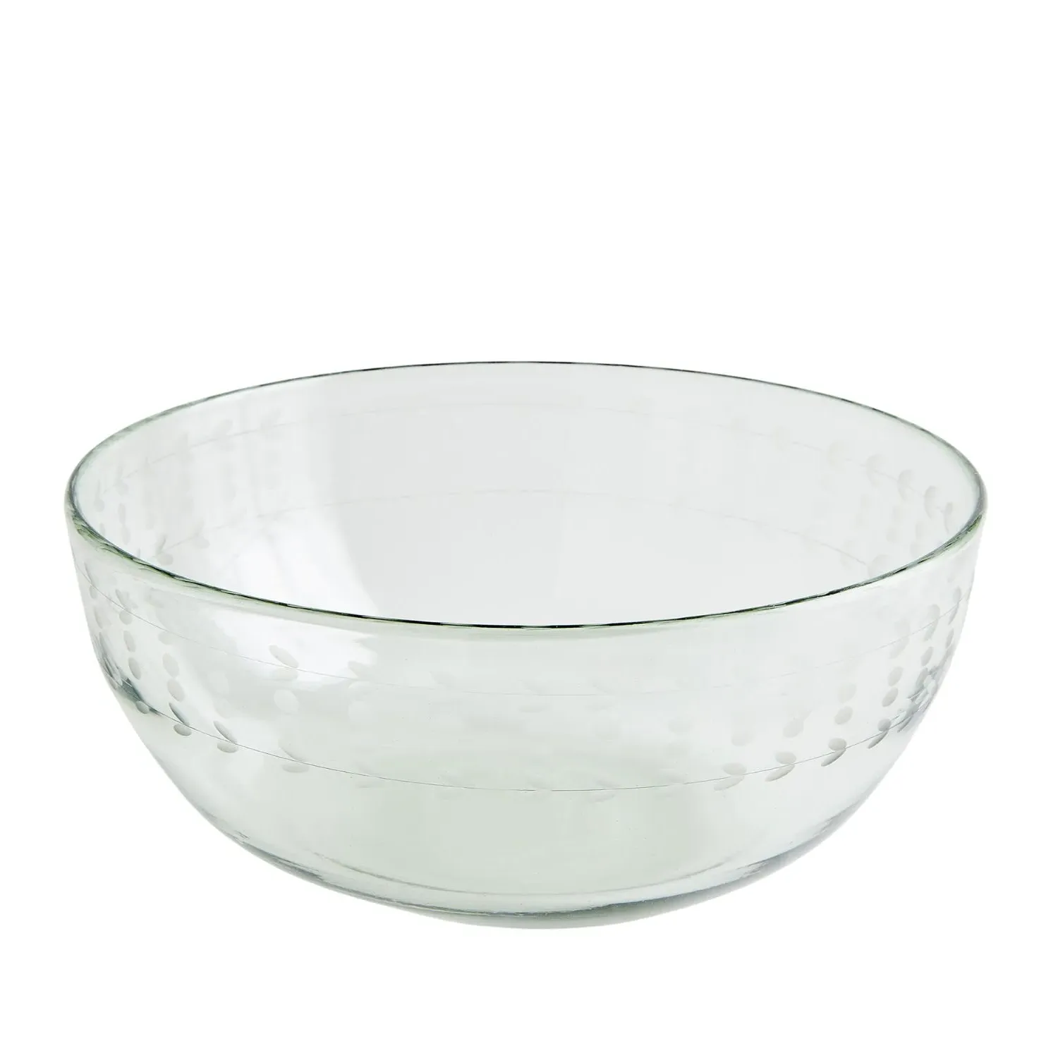 Signature Seven Large Bowl - Clear