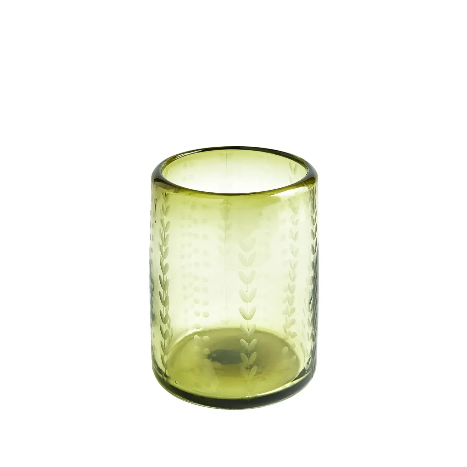 Signature Seven Rocks Glass - Yellow