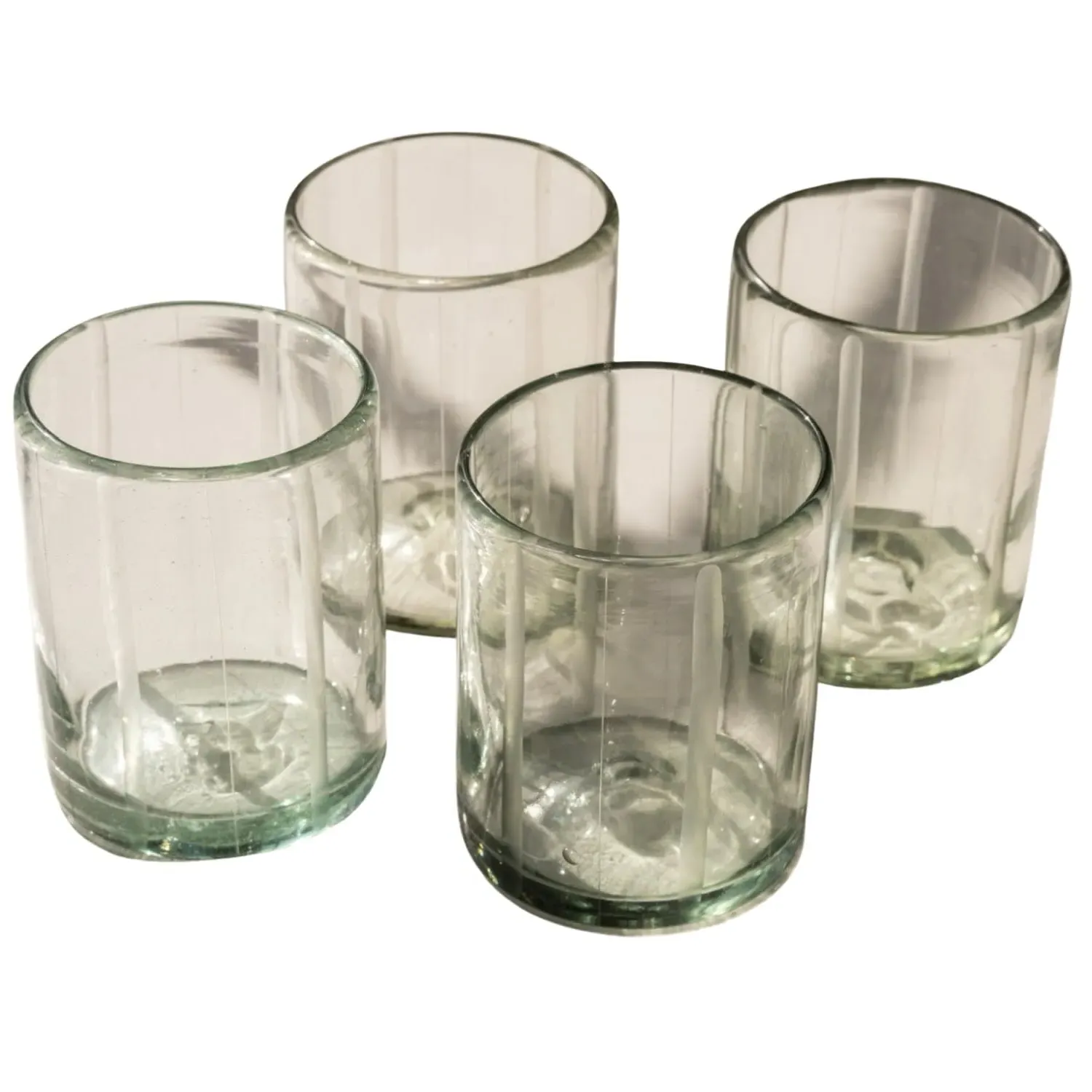 Suit Stripe Rocks Glass - Clear image
