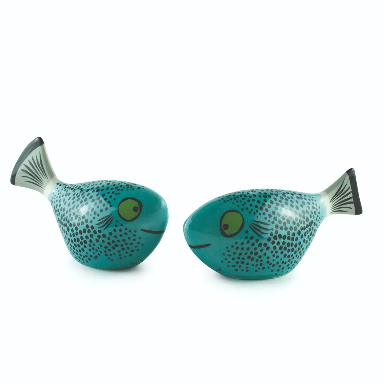 Fish Salt & Pepper Shakers - Blue
