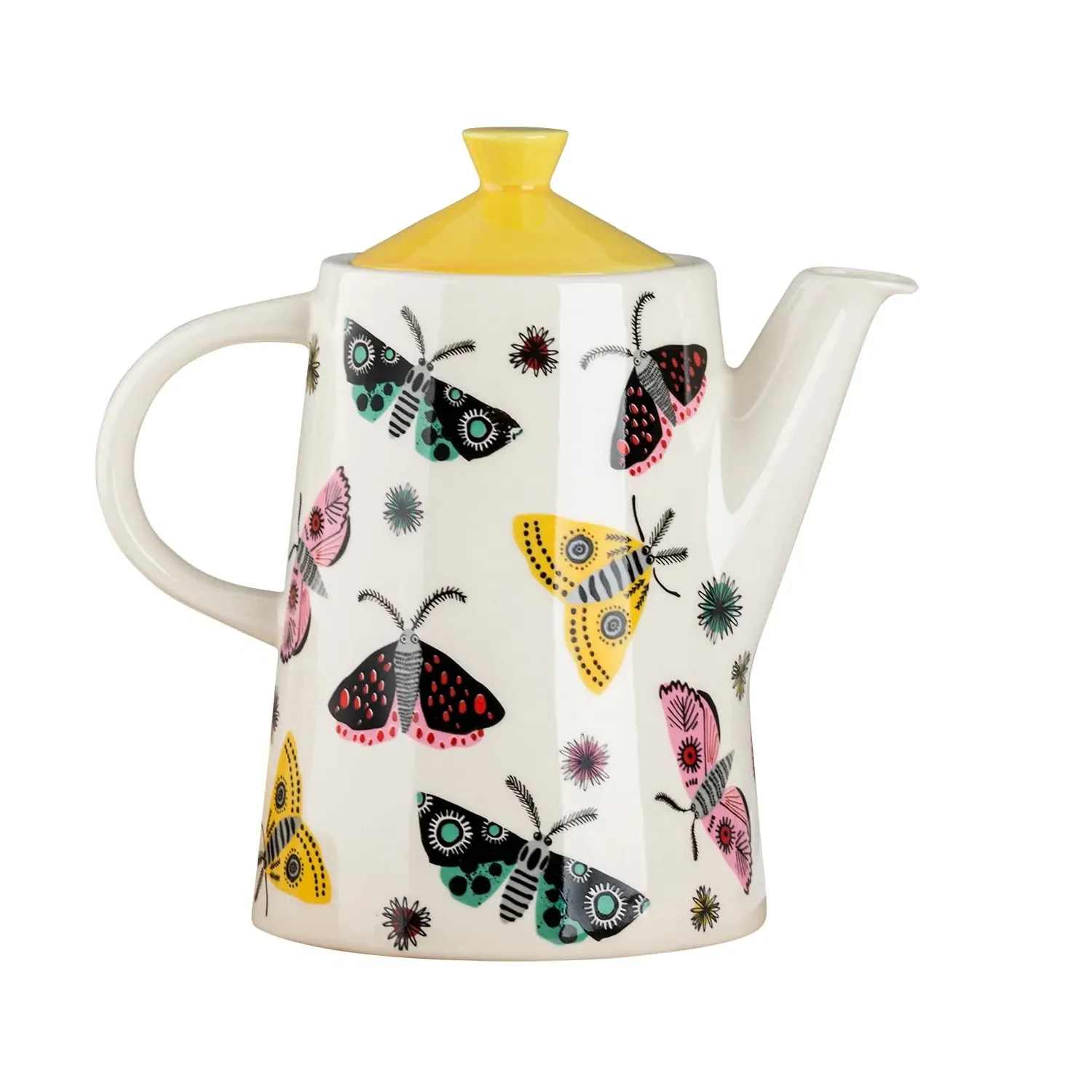 Moth Teapot - Green, White image