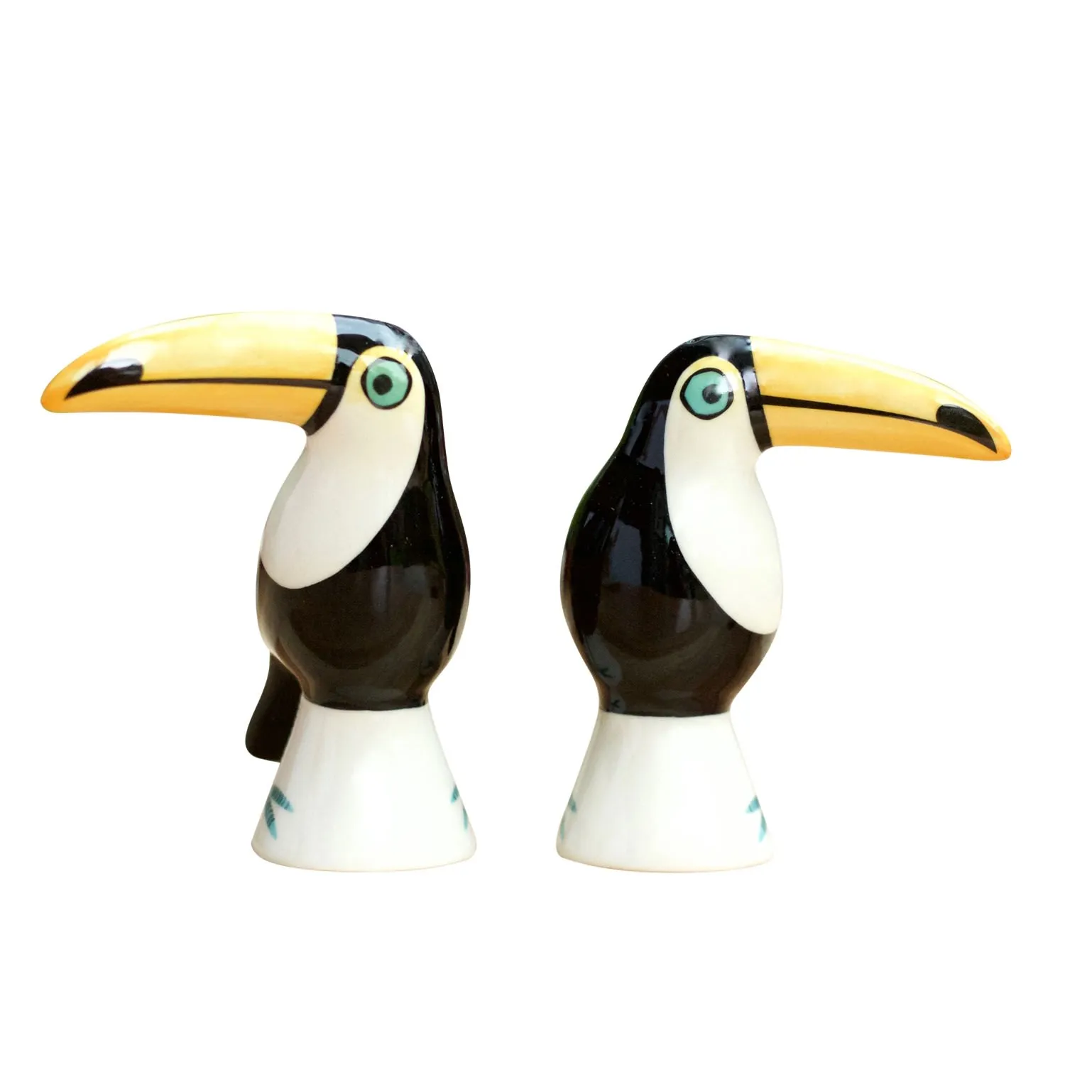 Toucan Salt & Pepper Shakers - Black