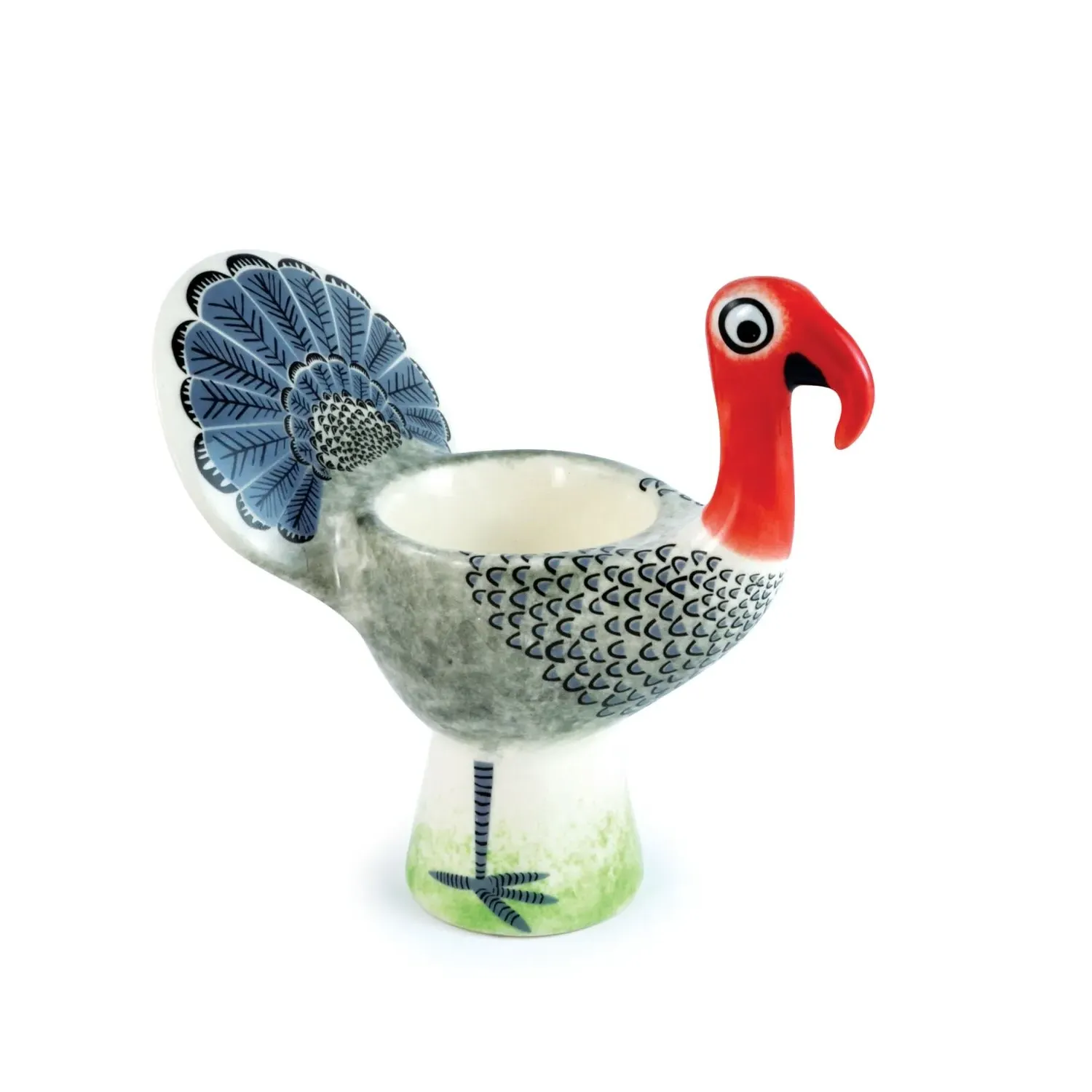 Turkey Egg Cup - Grey image