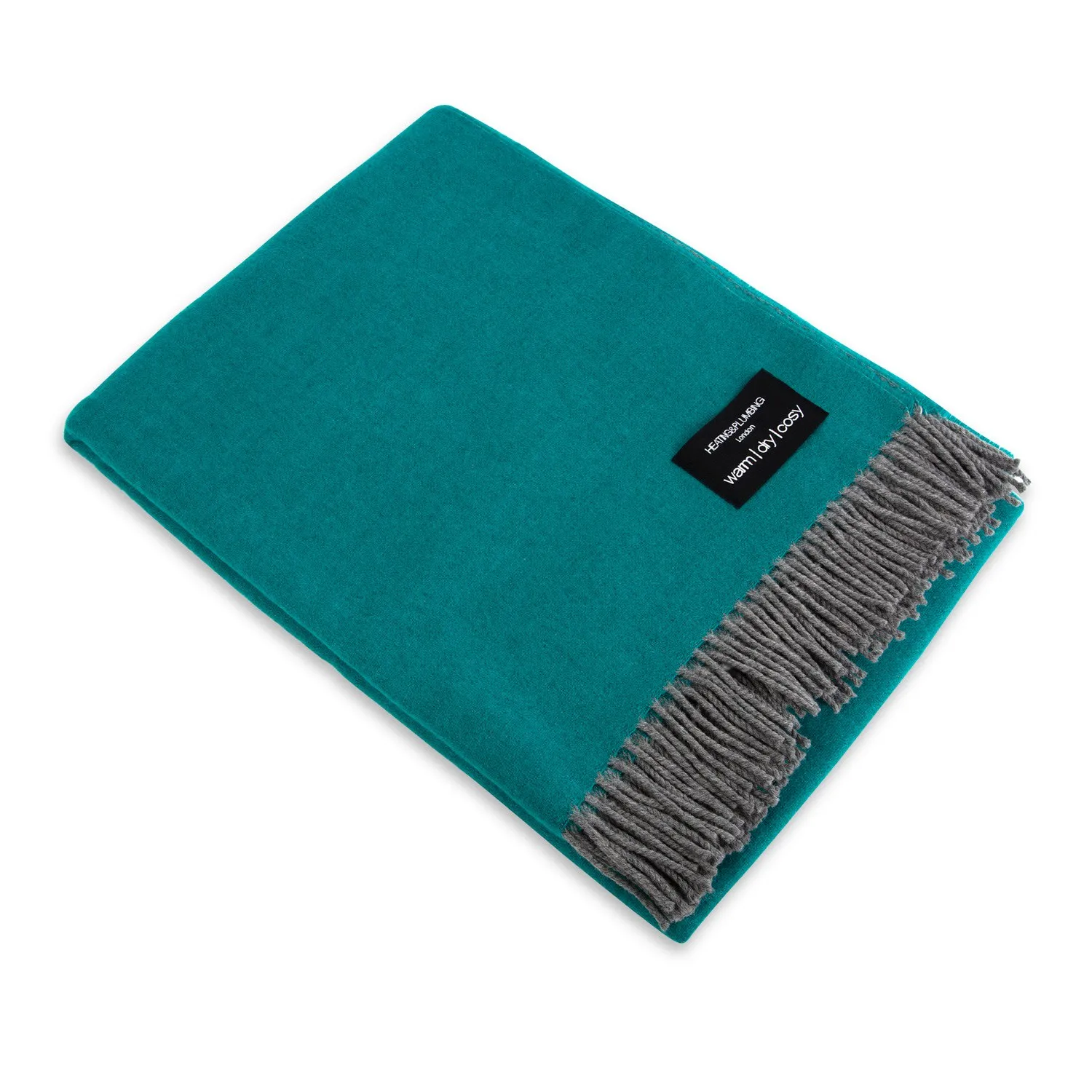 Daydreams Merino Lambswool Throw - Green