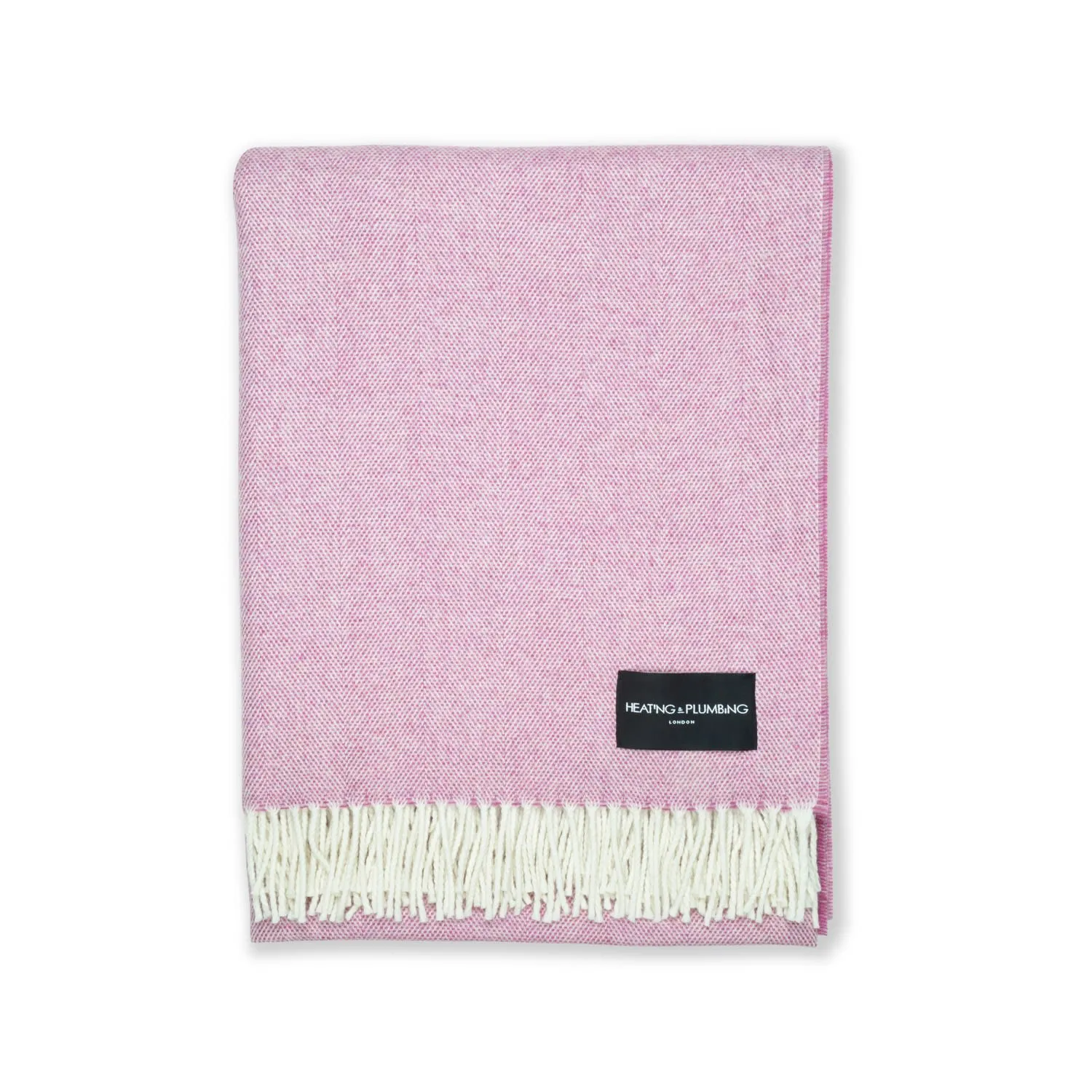 Daydreams Merino Lambswool Throw - Pink