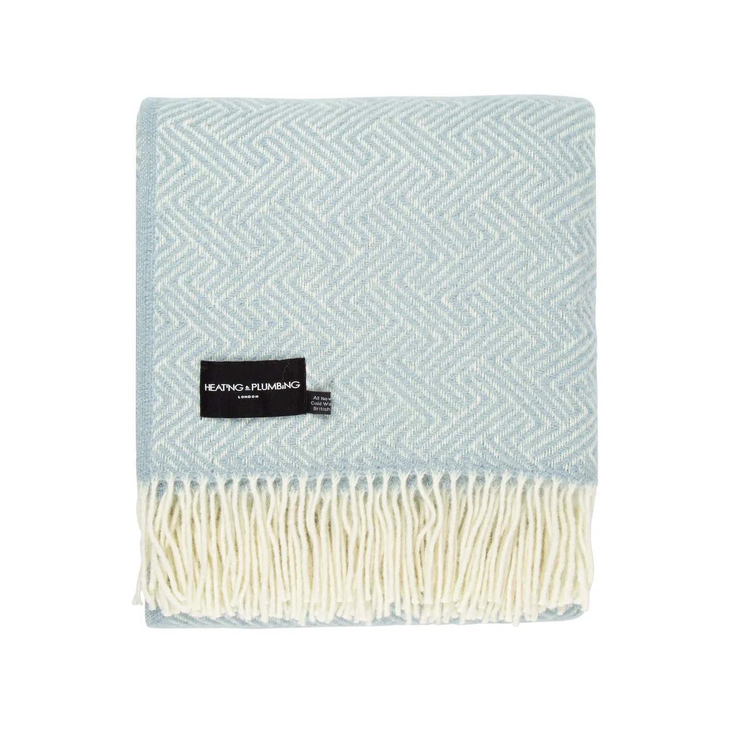 Lollypop Wool Blanket - Blue image