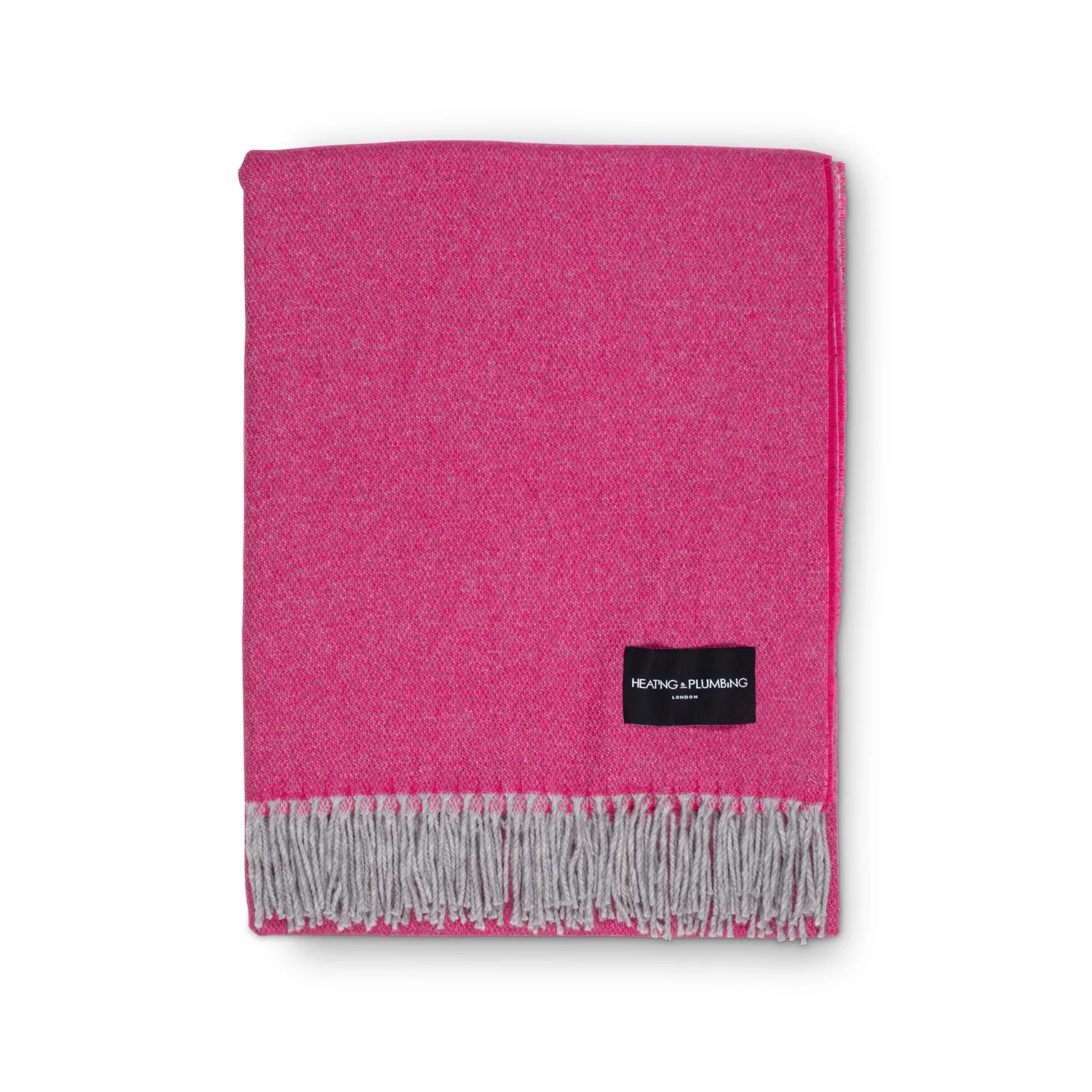 Love Stories Cashmere Blanket - Pink