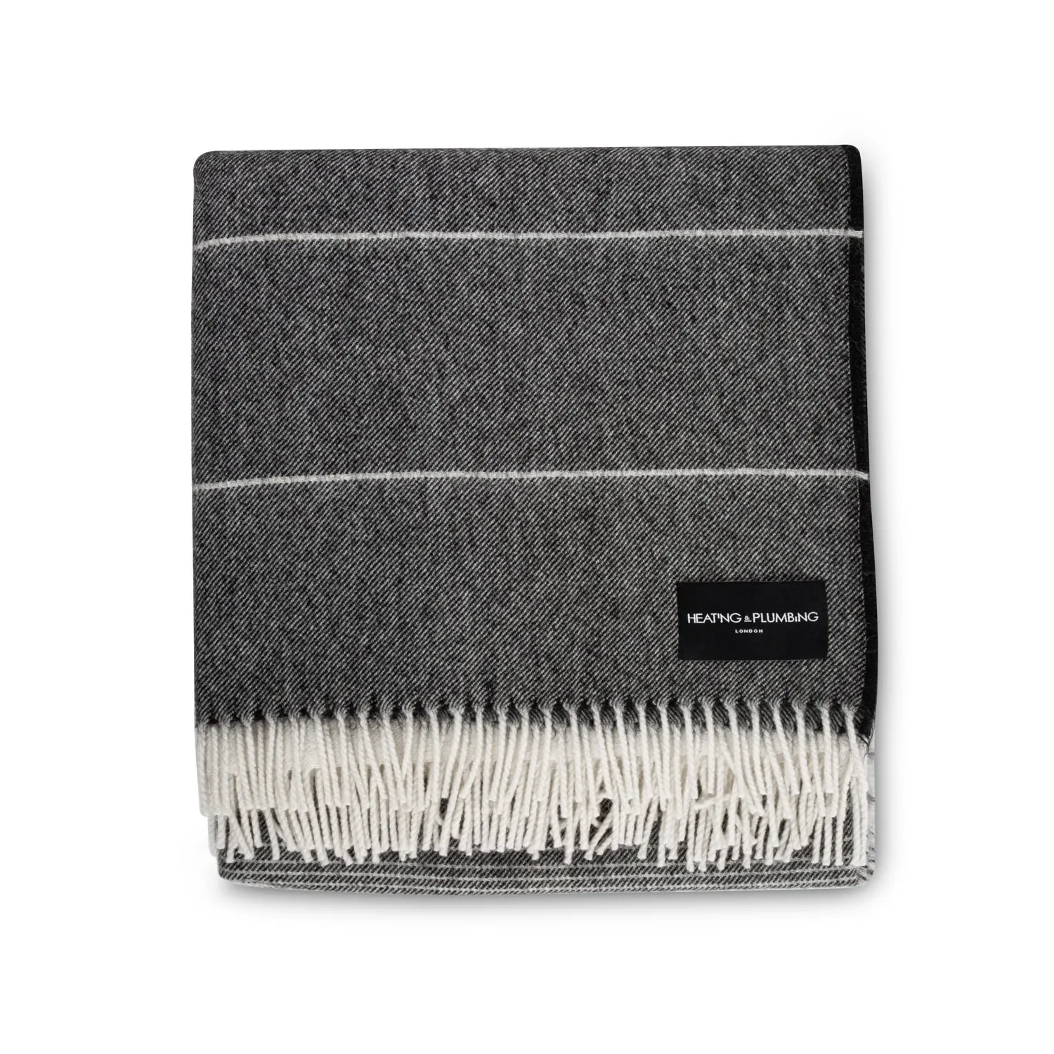 Wonderland Alpaca & Merino Lambswool Blanket - Black