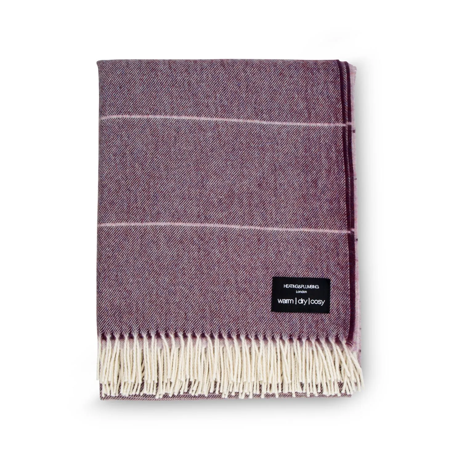 Wonderland Alpaca & Merino Lambswool Blanket - Pink