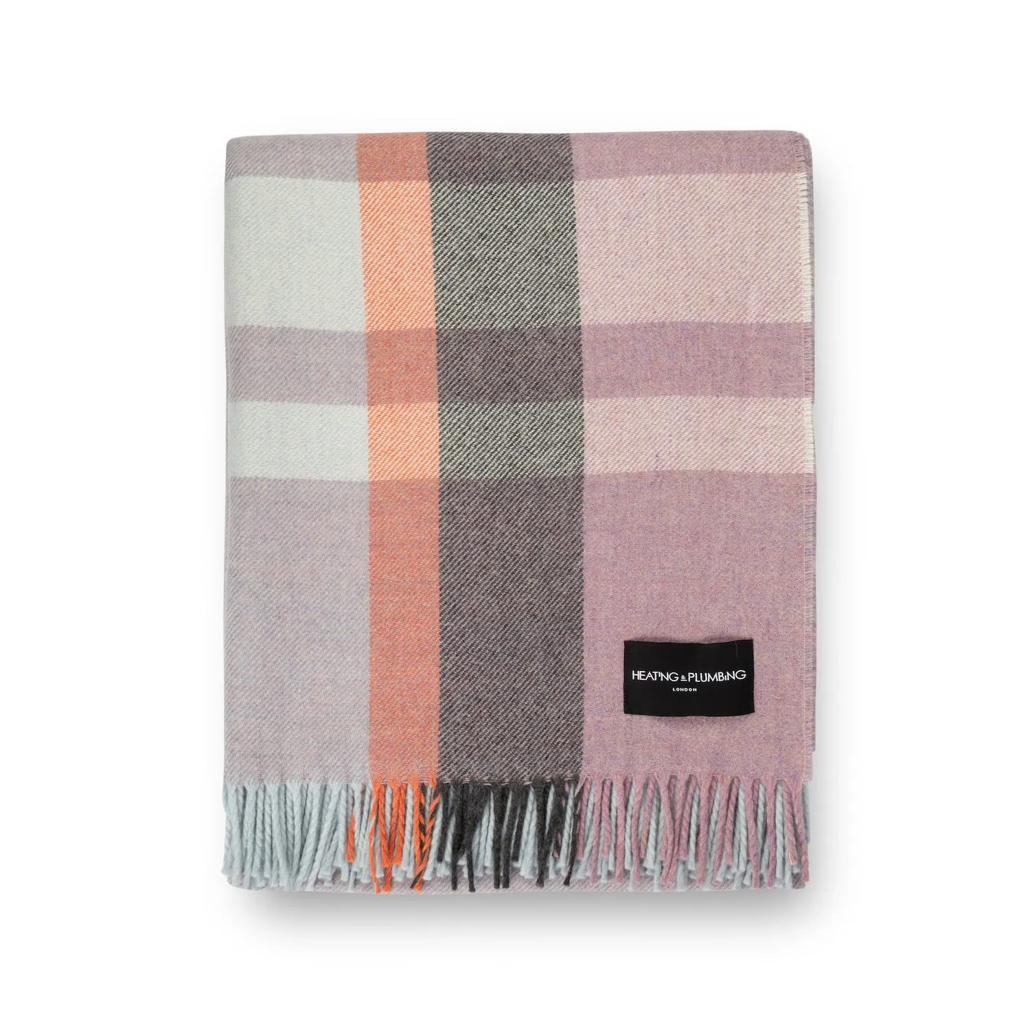 Wonderland Alpaca & Merino Lambswool Blanket - Pink