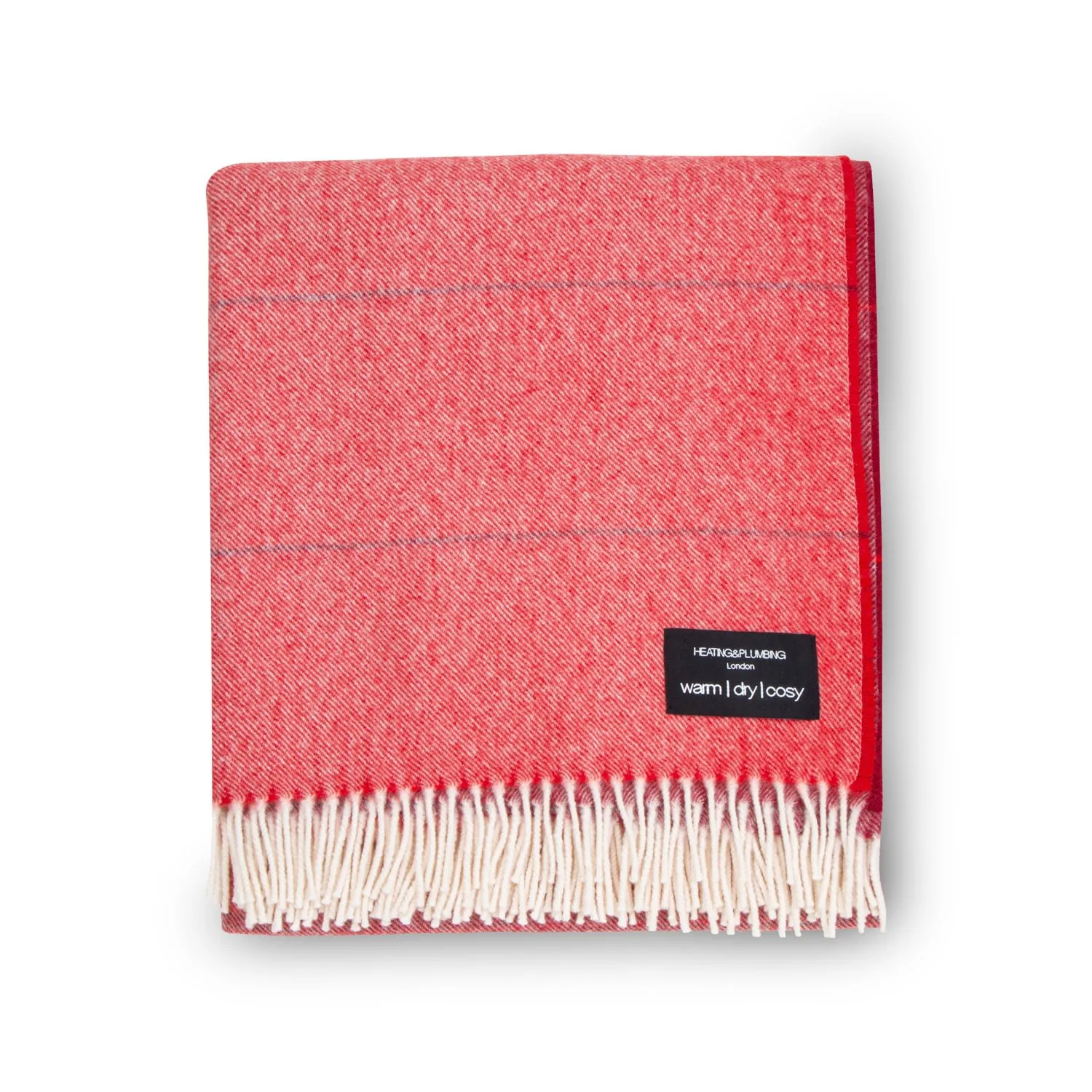 Wonderland Alpaca & Merino Lambswool Blanket - Red