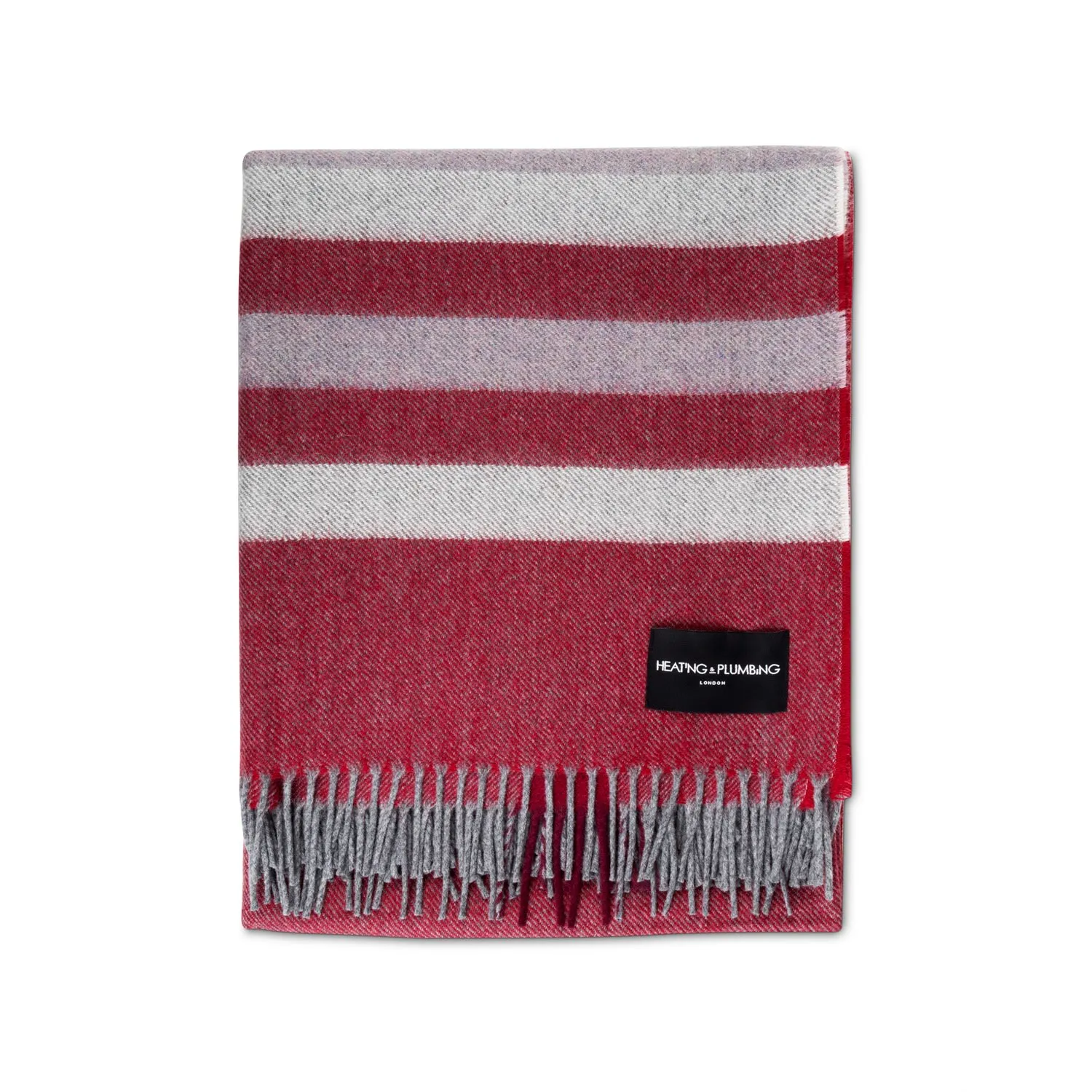 Wonderland Alpaca & Merino Lambswool Blanket - Red