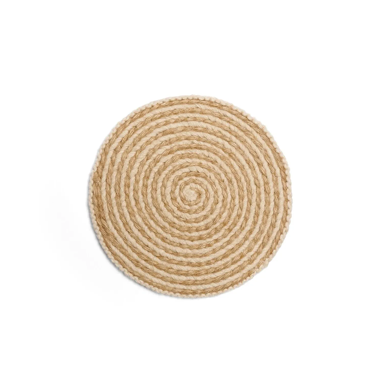 Malai Coasters Set of Four - Cotton, Jute