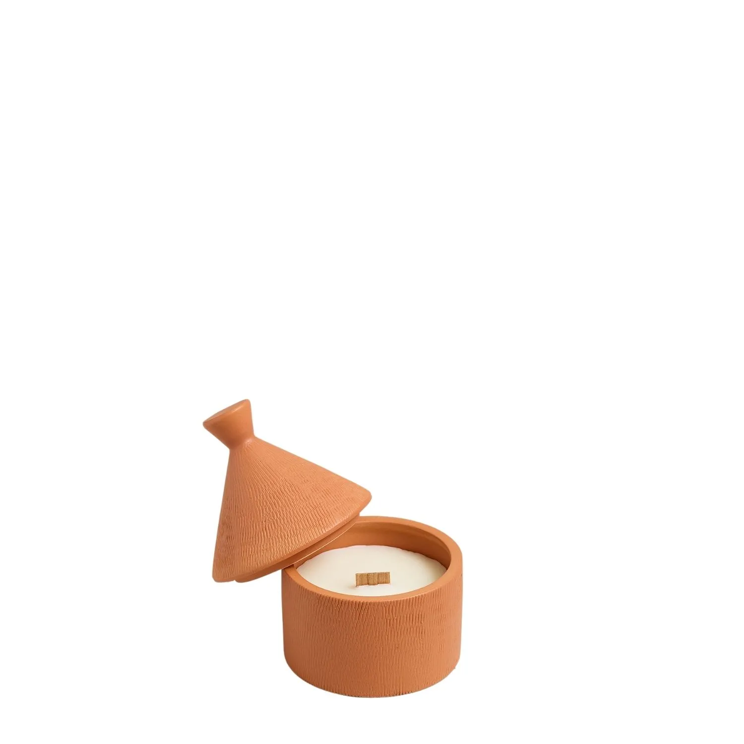 Ìhé Scented Soy Candle - Purple, Ceramic image