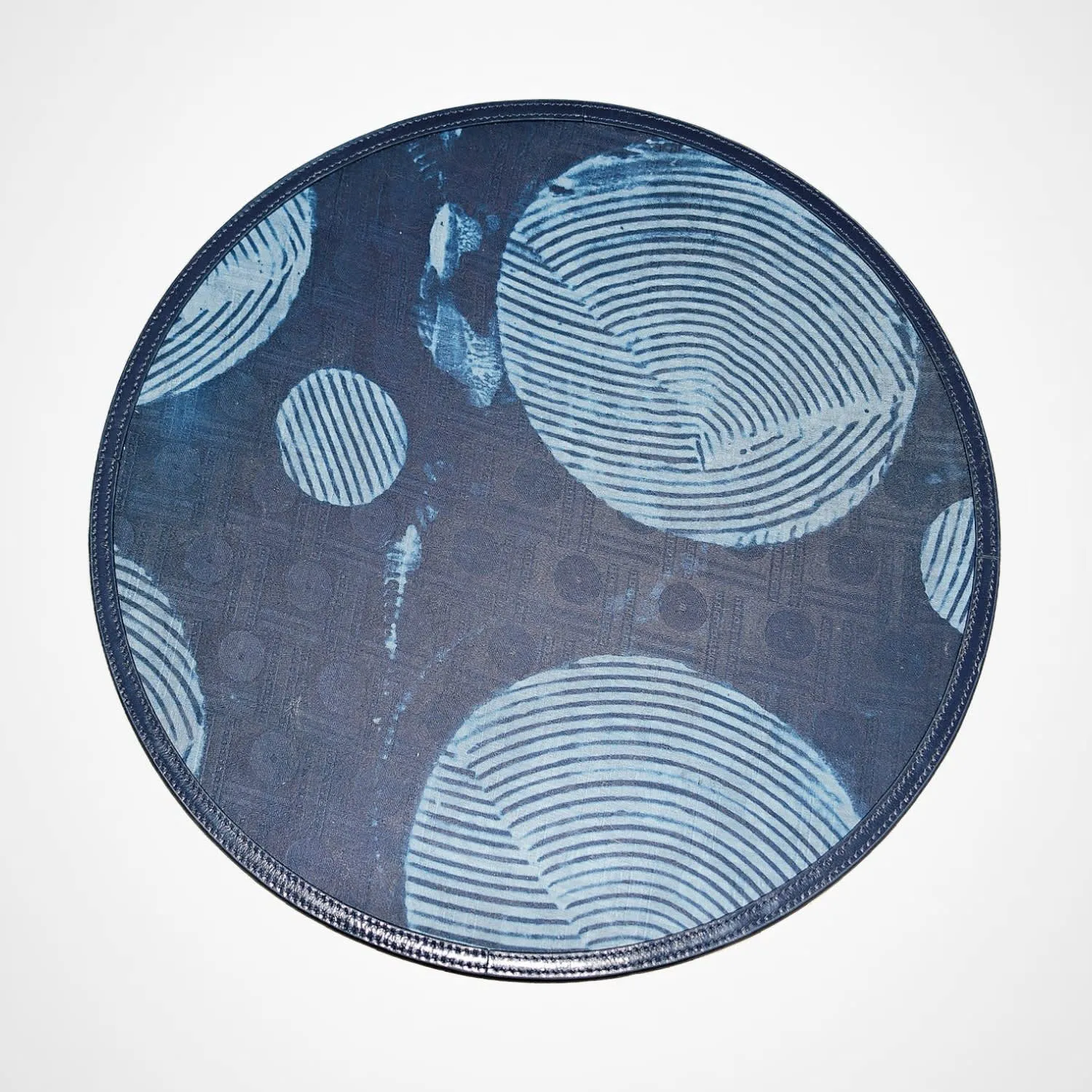 Halo Serving Mat Set of 2 - Midnight Blue image