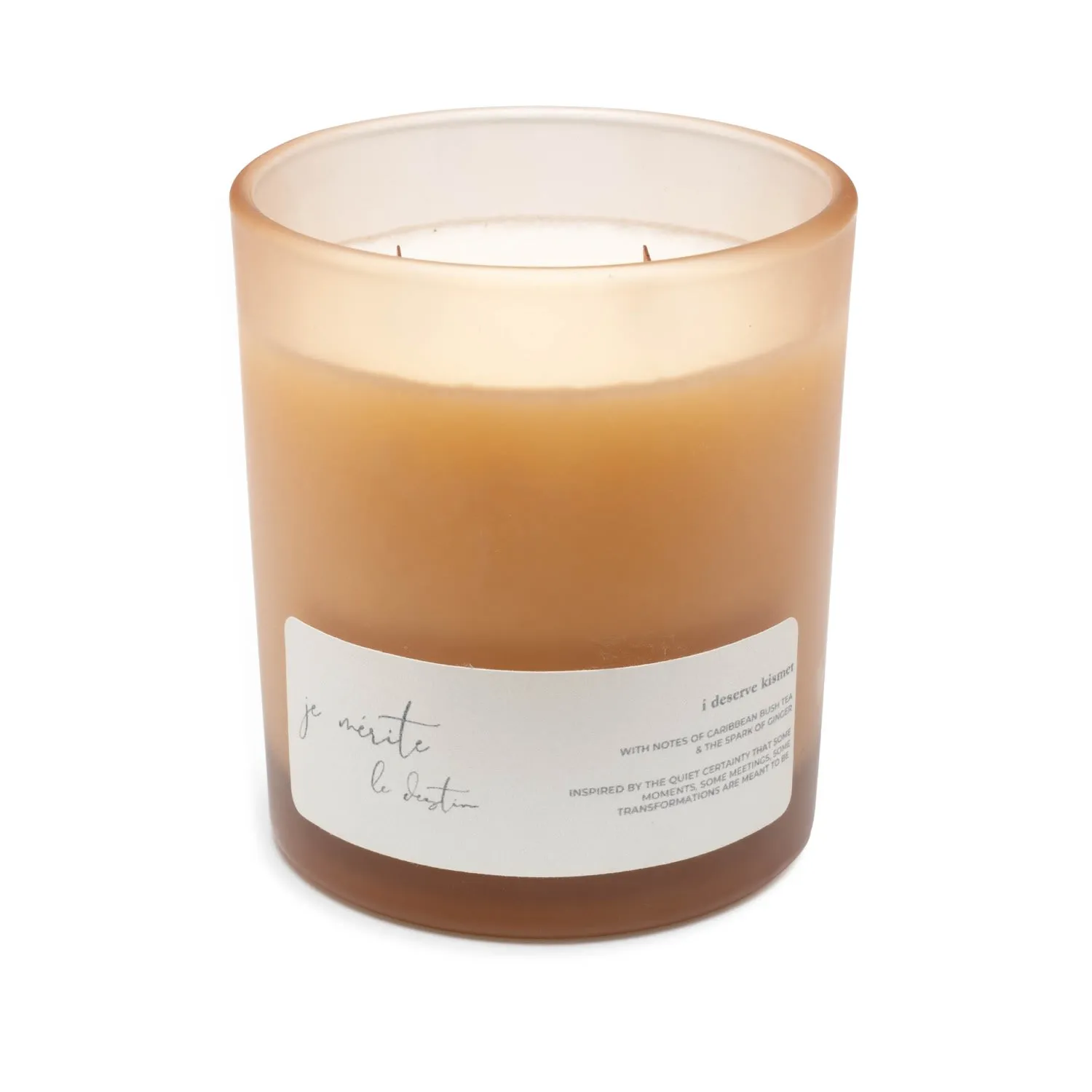 Kismet Chai & Anise 13 Oz Candle - White image