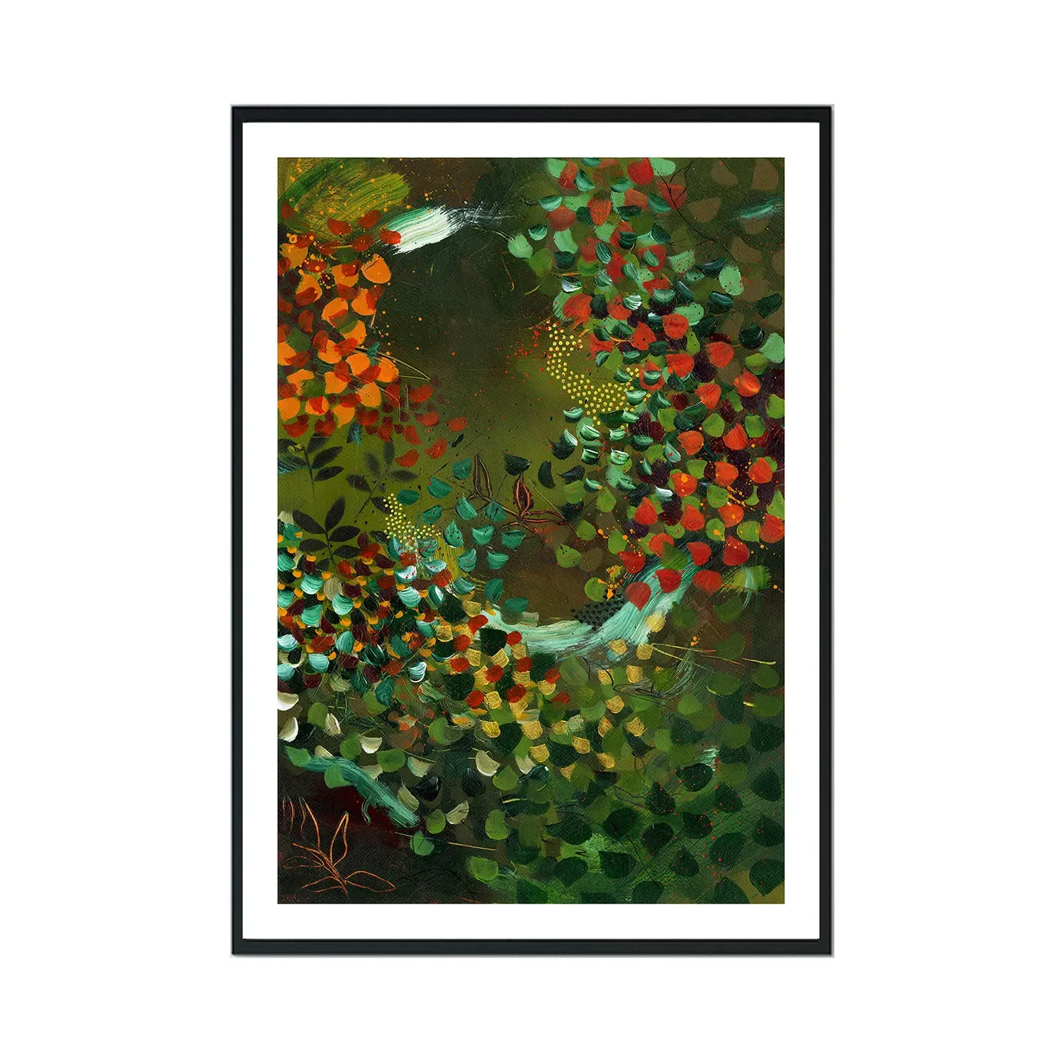 Never Be So Polite You Forget Your Power A2 Print - Brown image