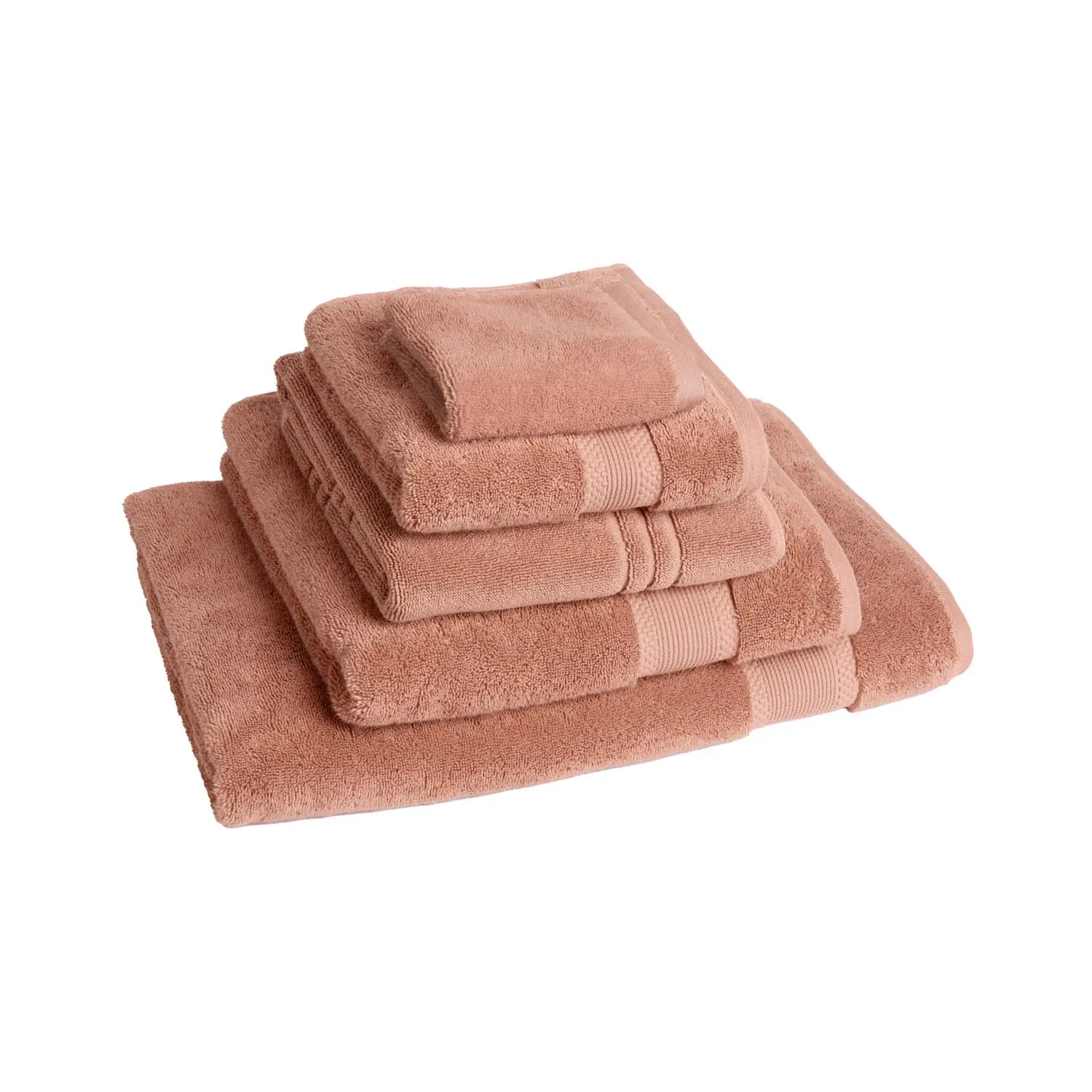 Complete Bath Set - Terracotta, Organic Cotton