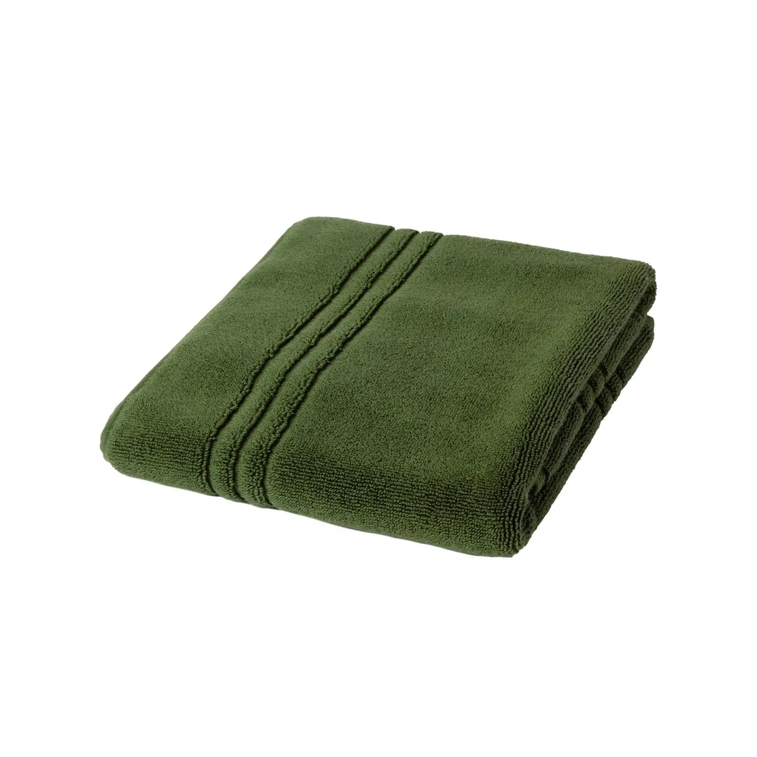 Organic Cotton Bath Mat - Forest Green