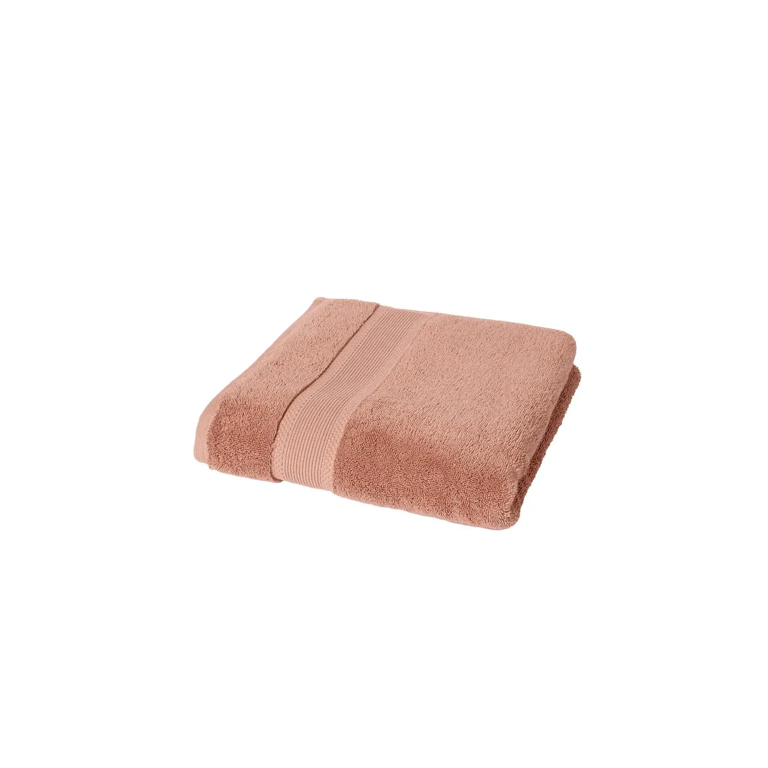 Organic Cotton Bath Towel - Terracotta, Cotton