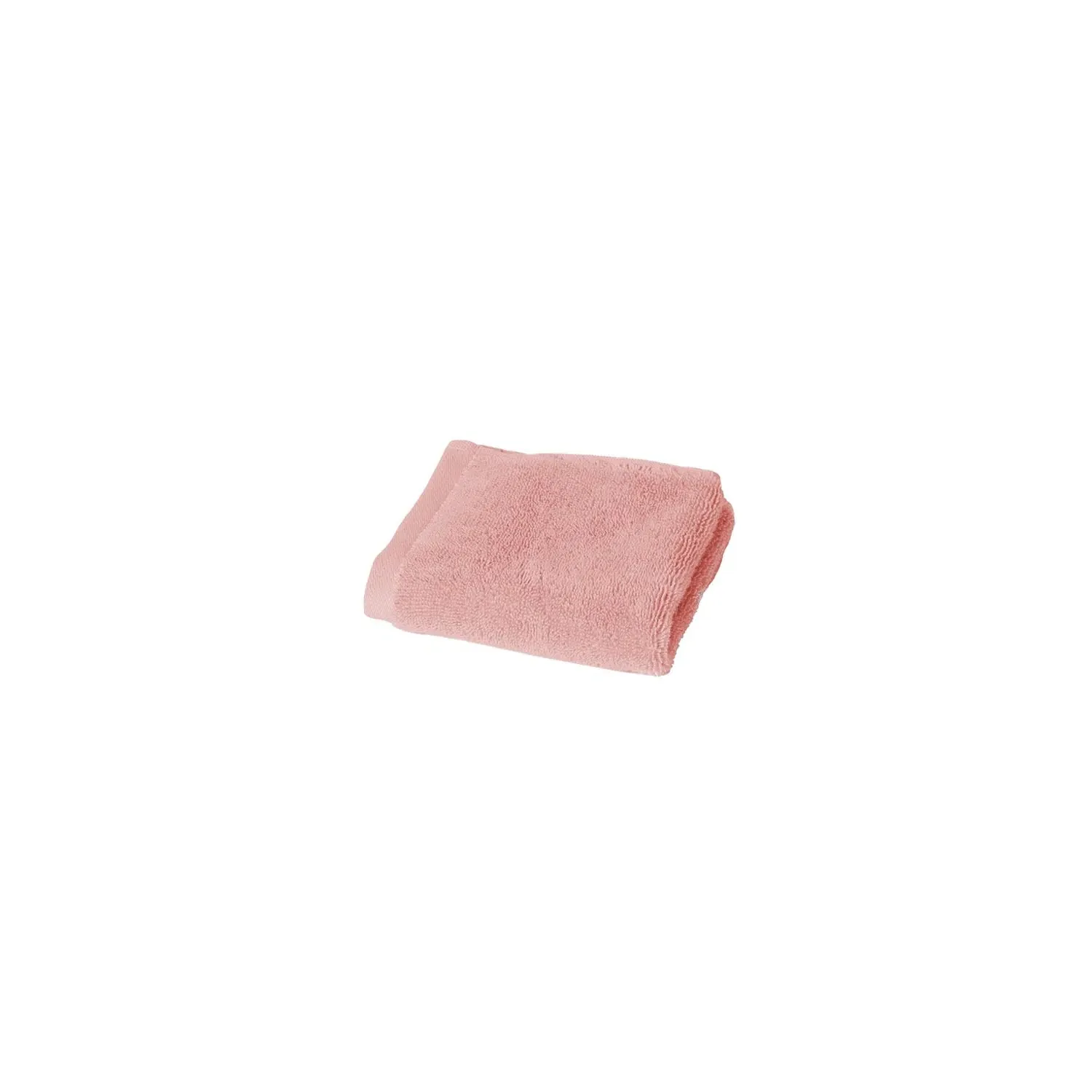 Organic Cotton Face Towel - Dusky Rose