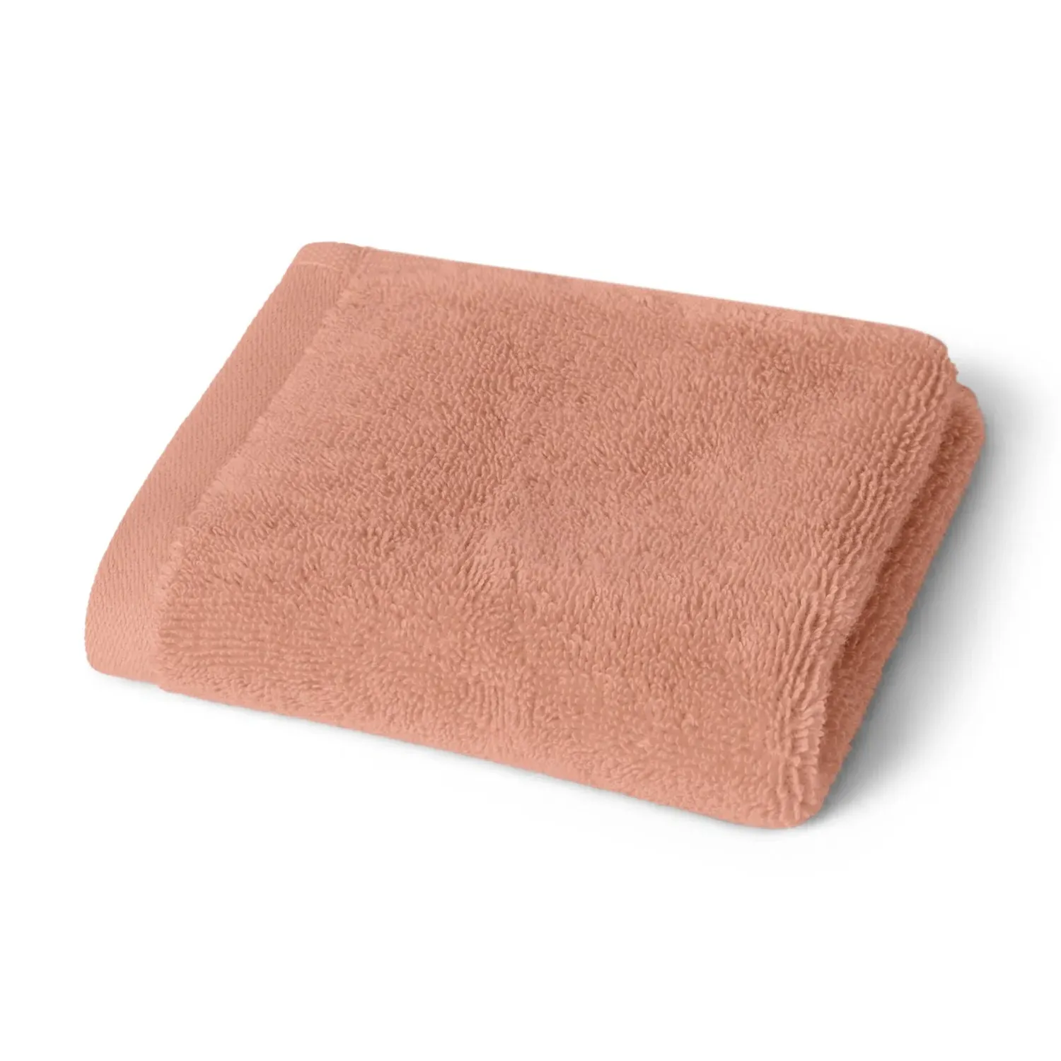 Organic Cotton Face Towel - Terracotta