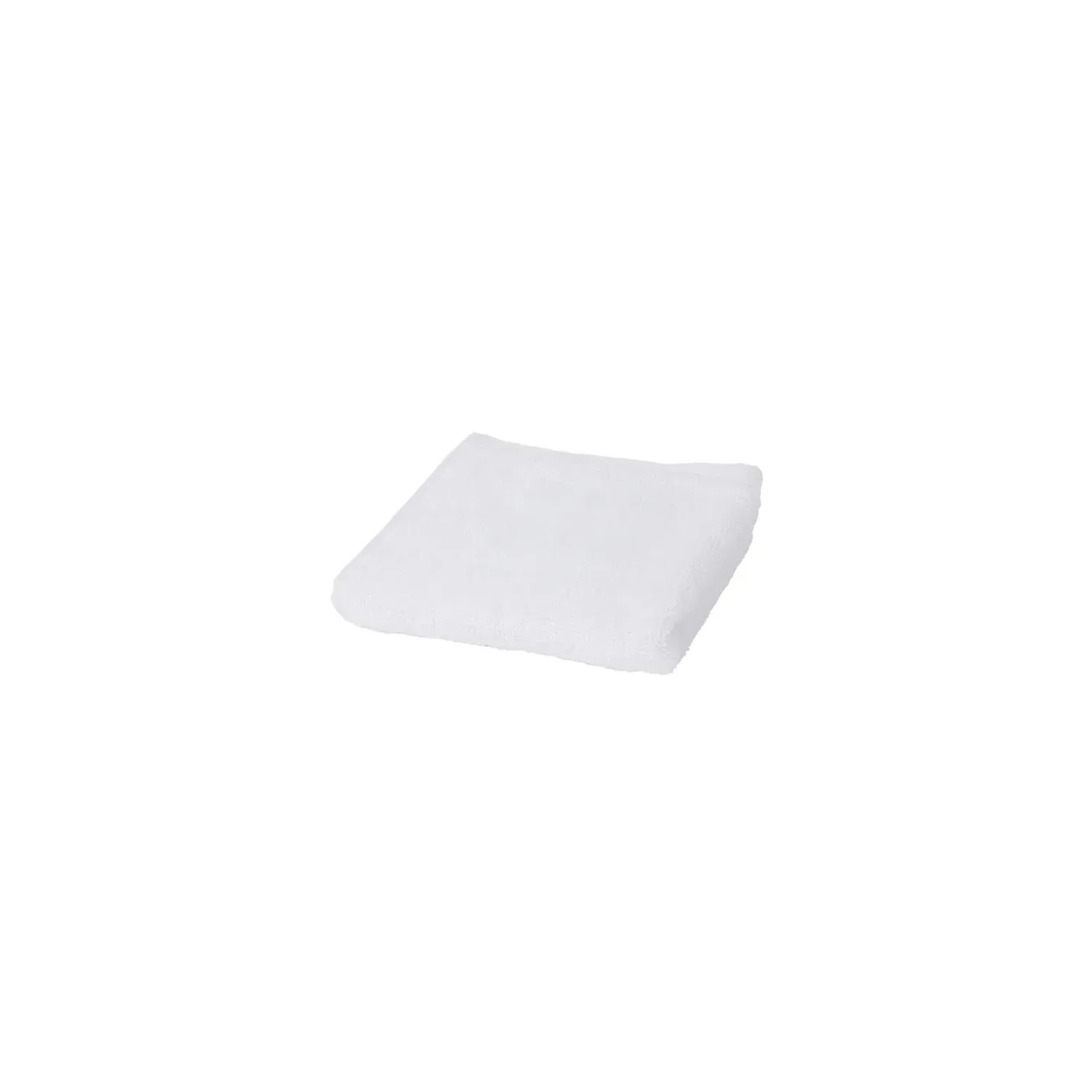 Organic Cotton Face Towel - White