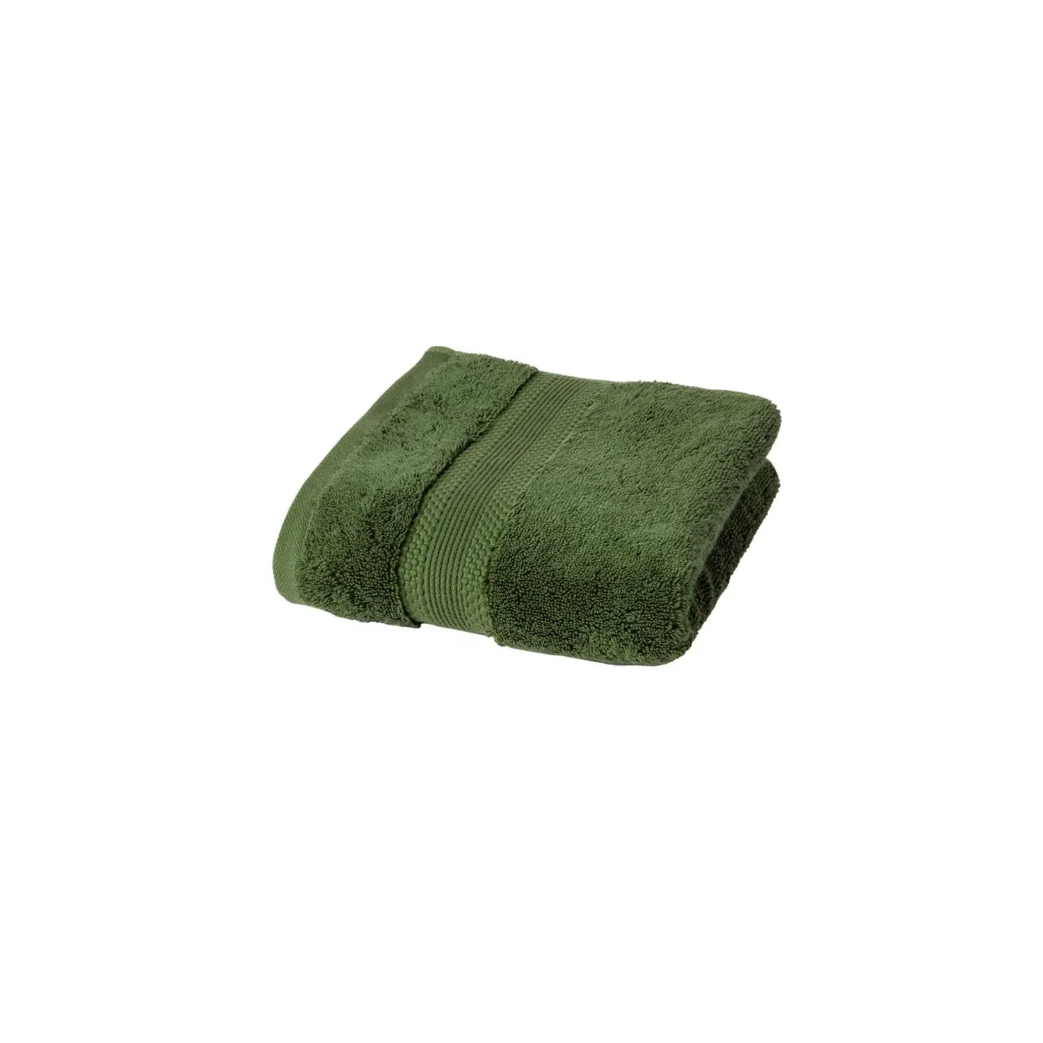 Organic Cotton Hand Towel - Forest Green