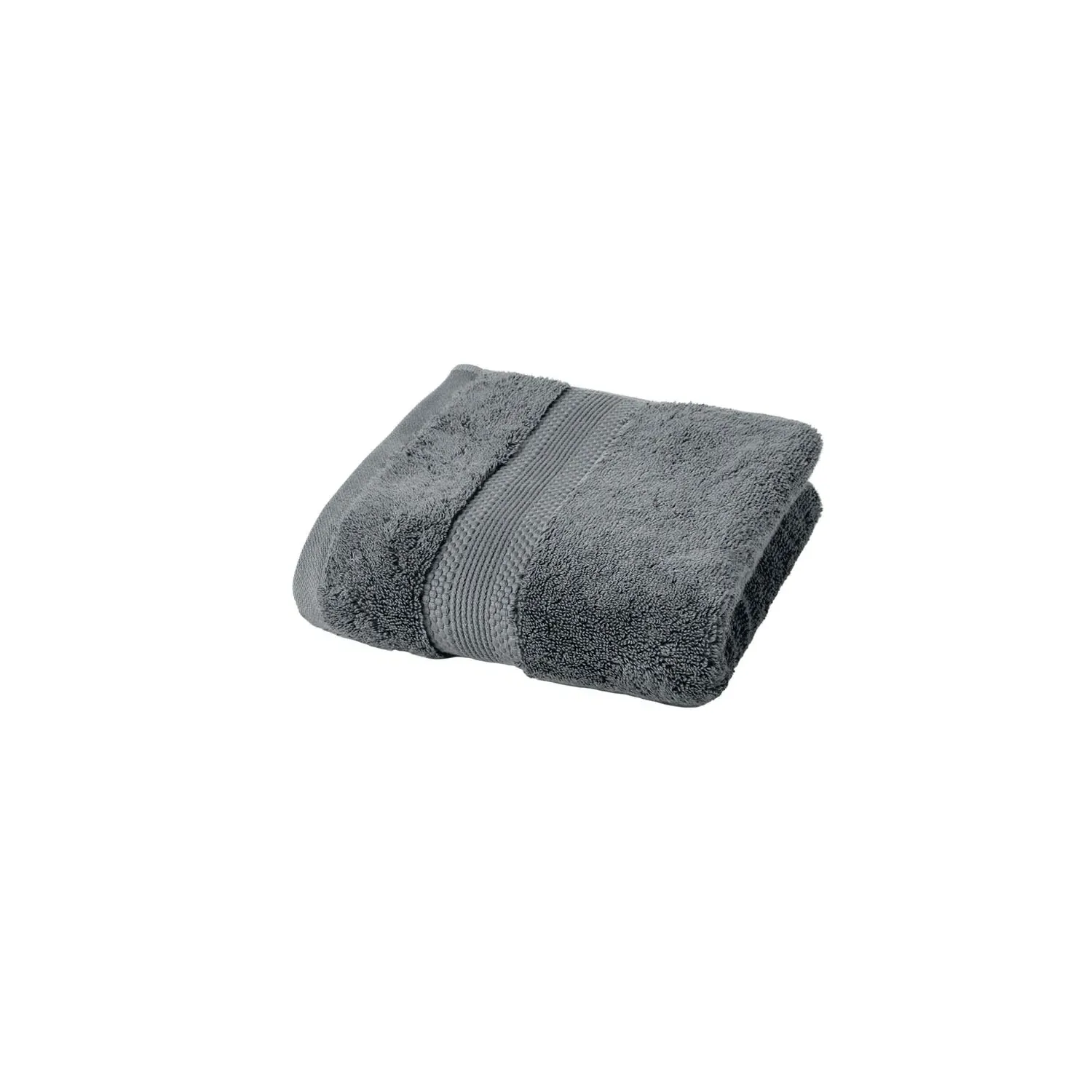 Organic Cotton Hand Towel - Slate Grey