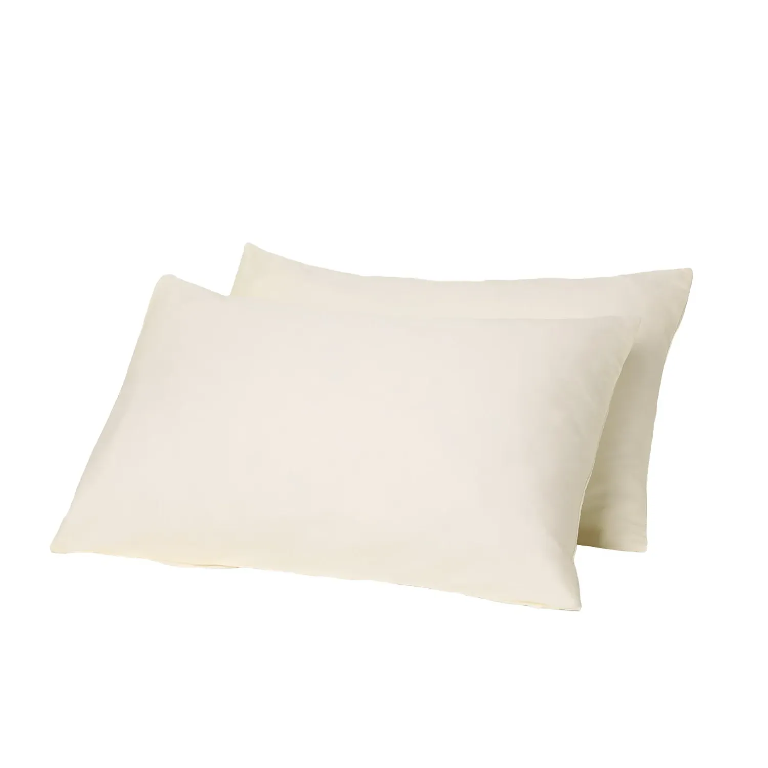 Sateen Organic Cotton Pillowcases - Cream image