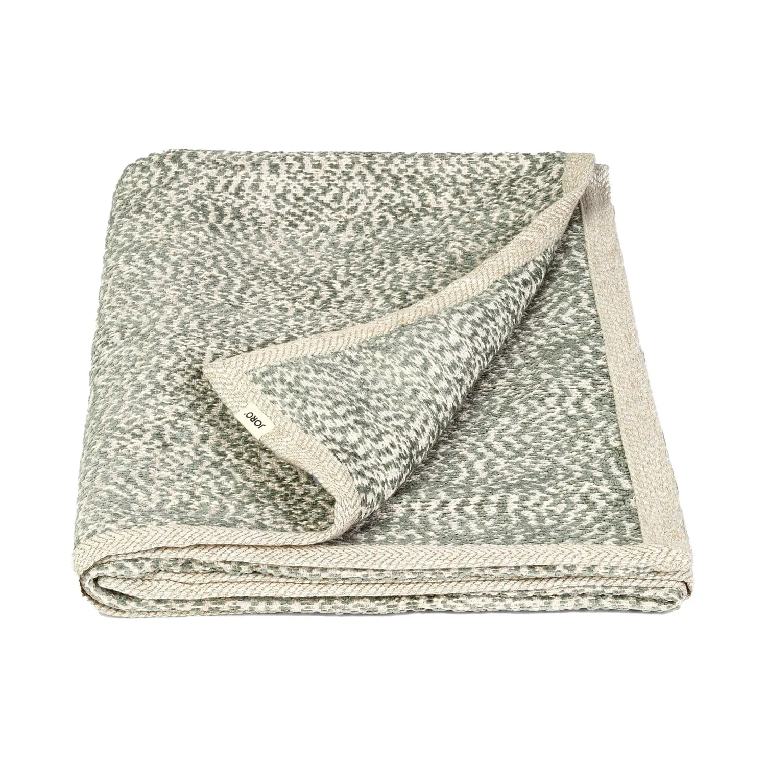Sawan Jacquard Throw - Green