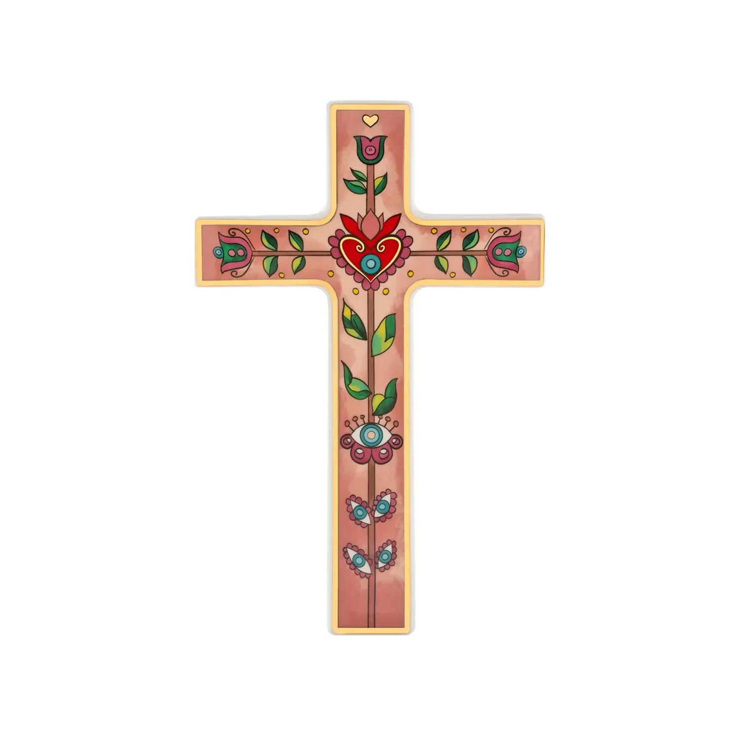 Supported Path Wall Cross - Ceramic image