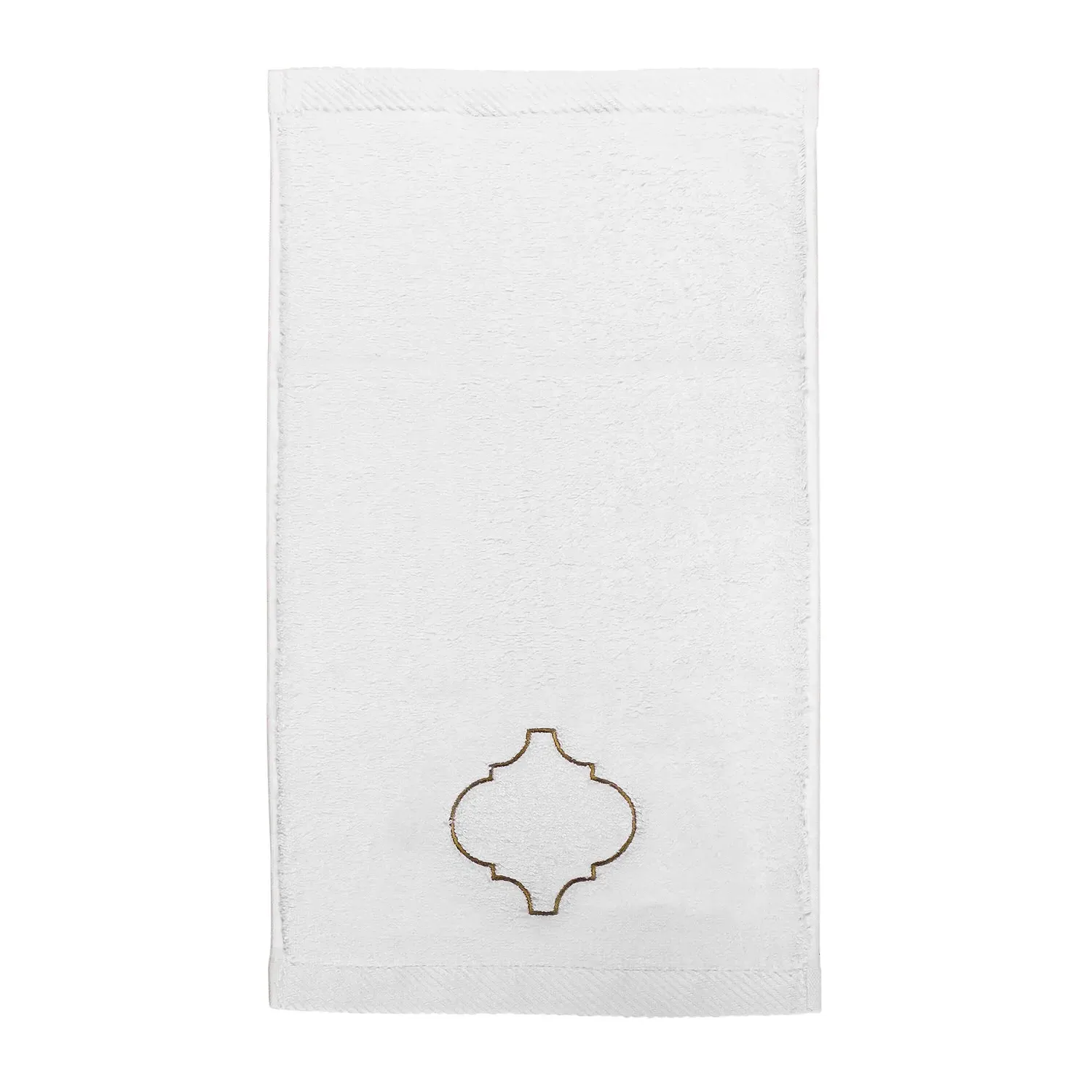 Catena Embroidery Hand Towel - White, Cotton image