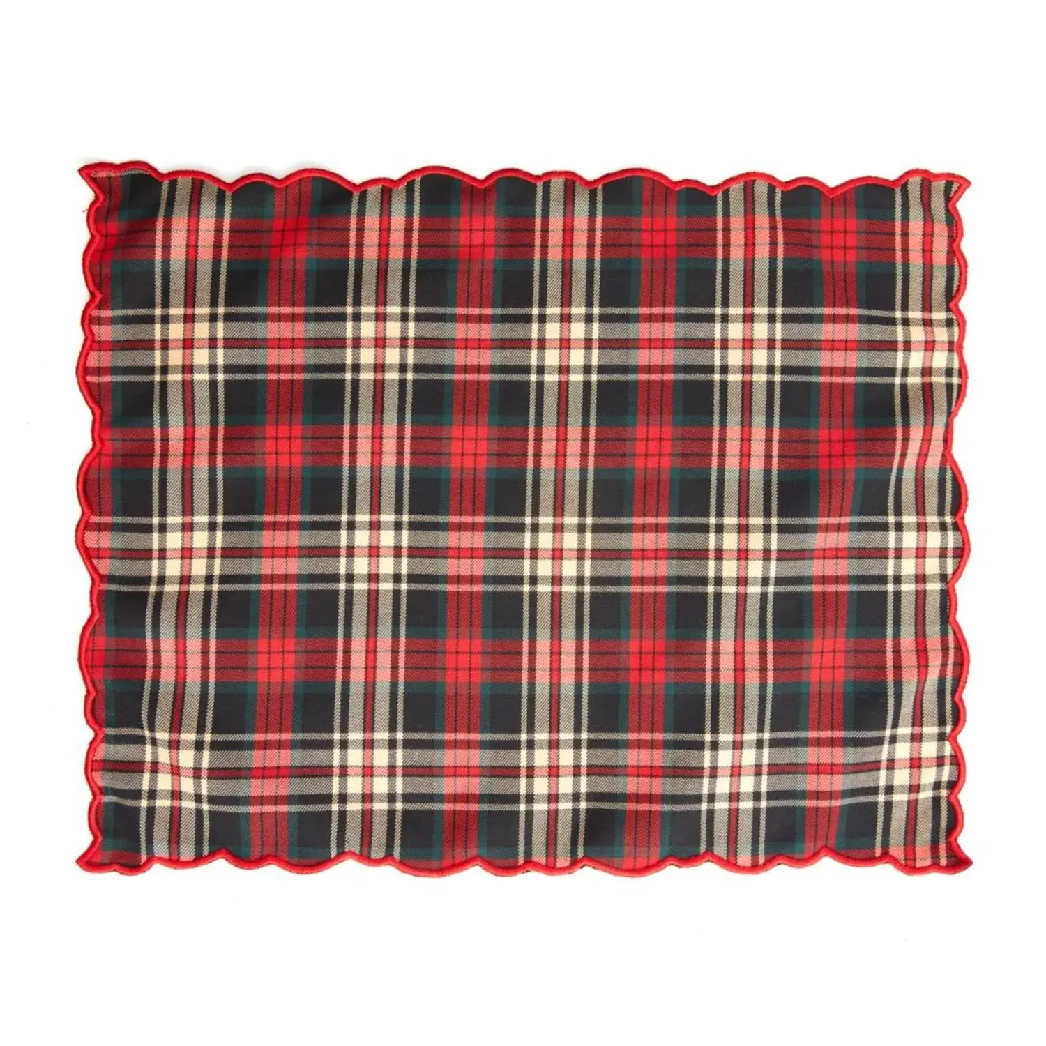 Scottish Pattern Placemats Set of 2 - Cotton Blend
