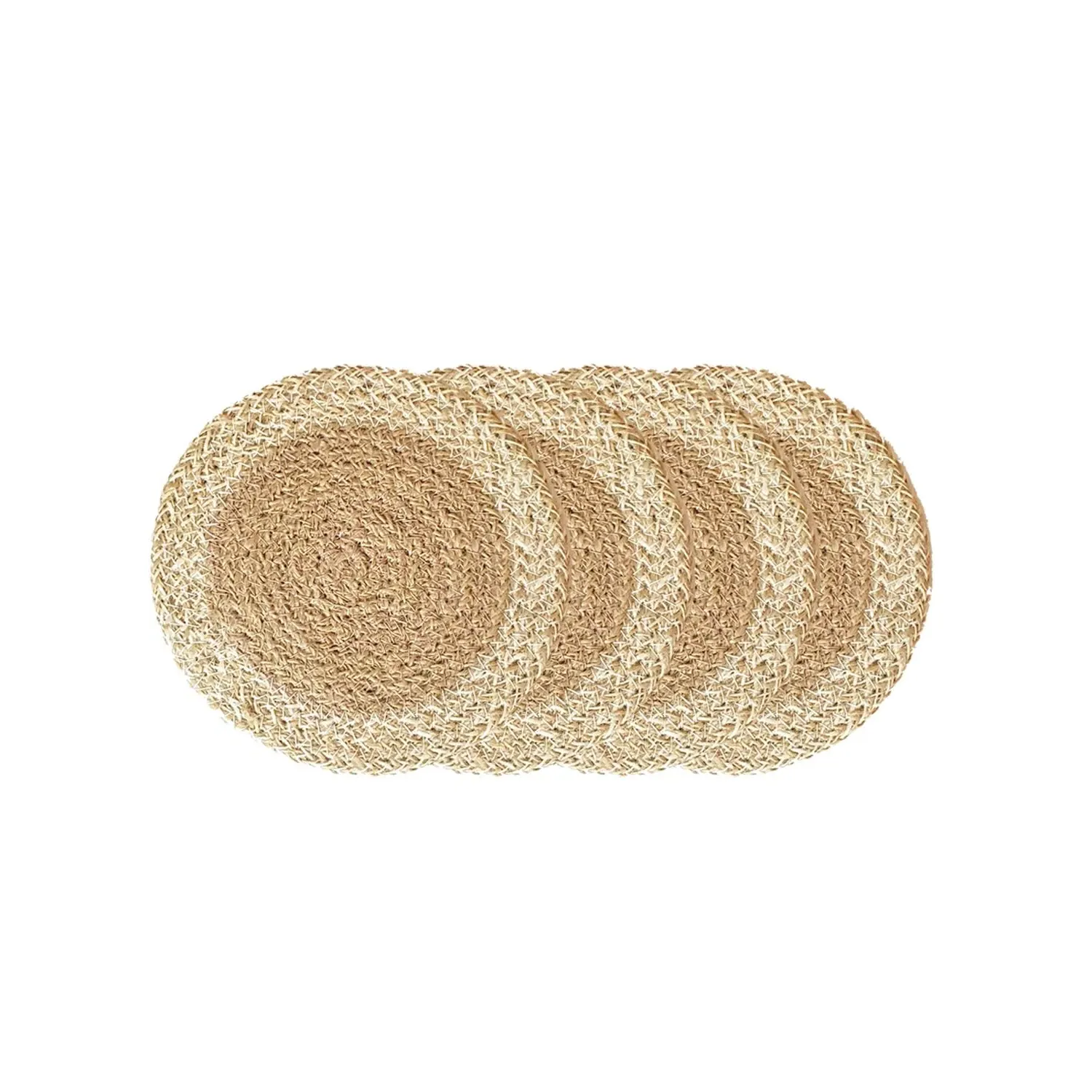 Agora Coaster Trivet Set of 4 - Natural, Jute image