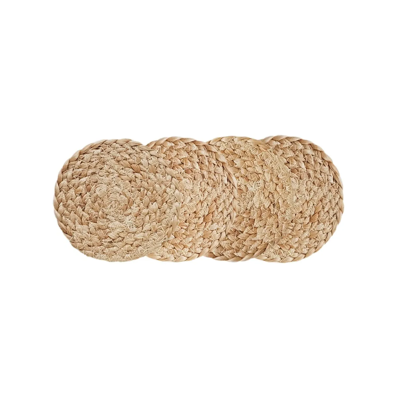 Kata Drink Coaster Set of 4 - Natural, Jute