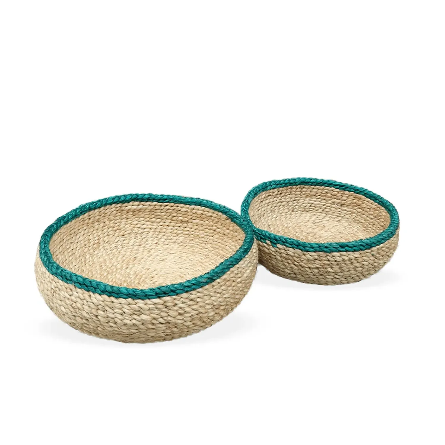 Phala Bowl Set of 2 - Green, Jute image