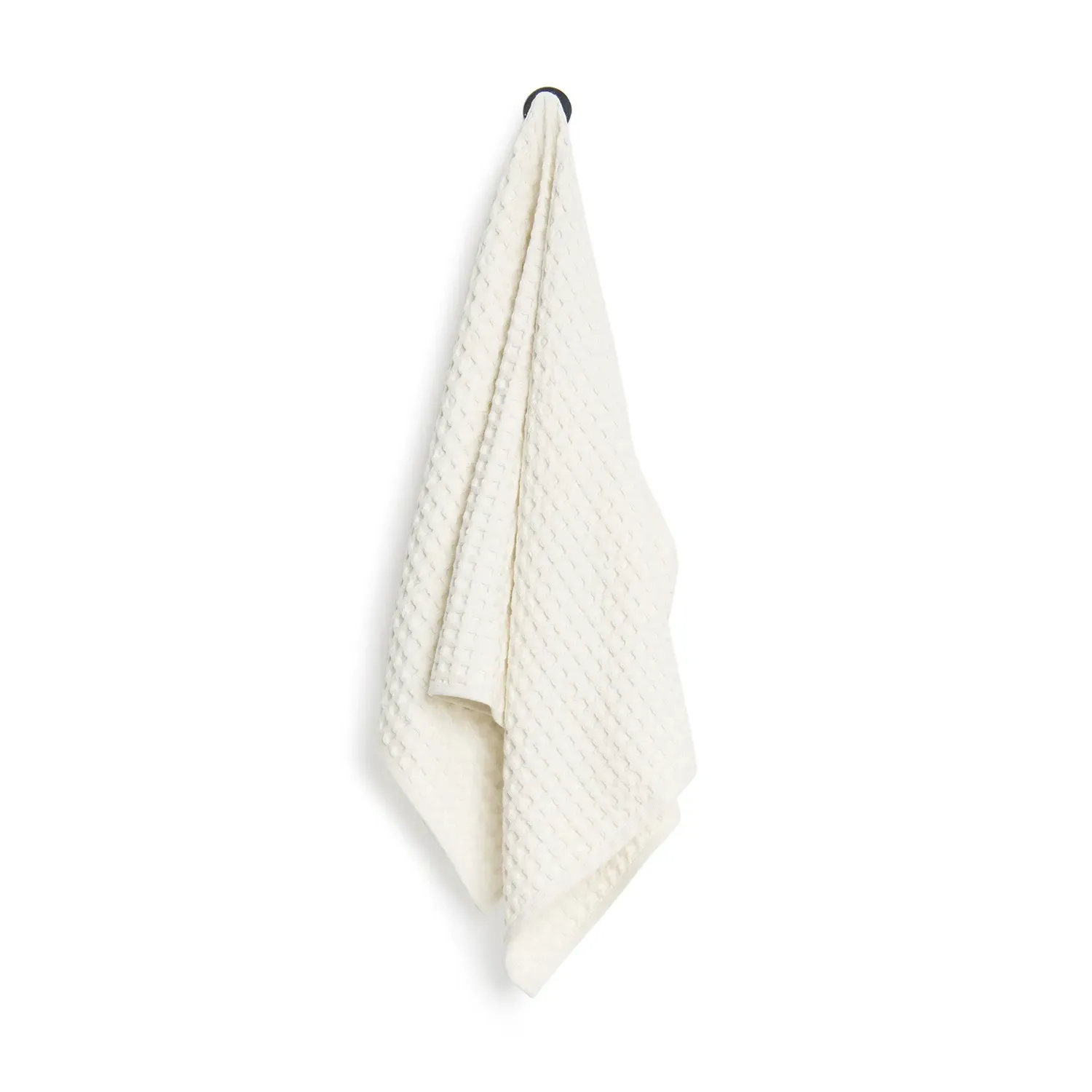 Waffle Bath Sheet Medium Set - Ivory, Cotton