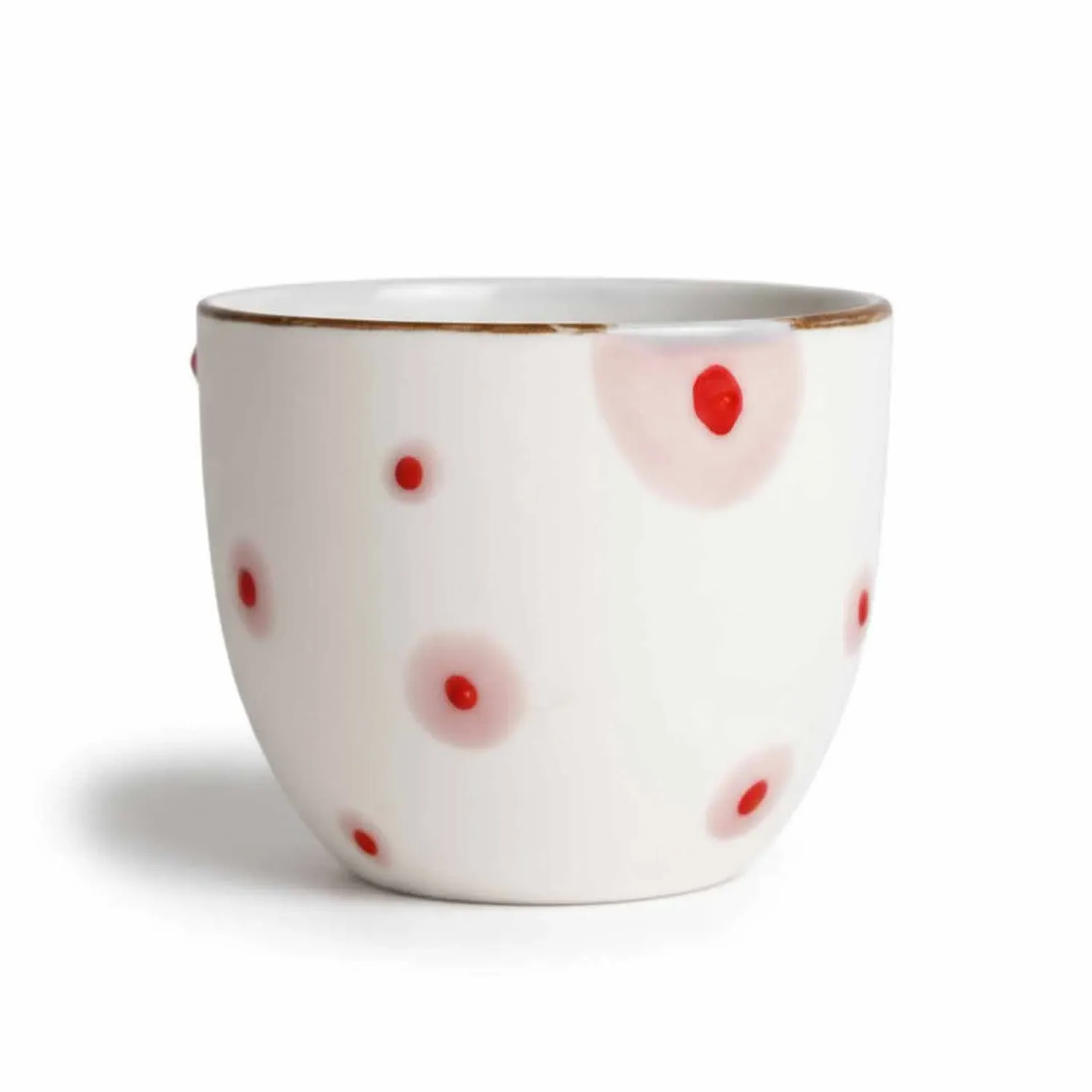 Enjoy Blush Bubble Dots Espresso Cup - Pink, Porcelain image