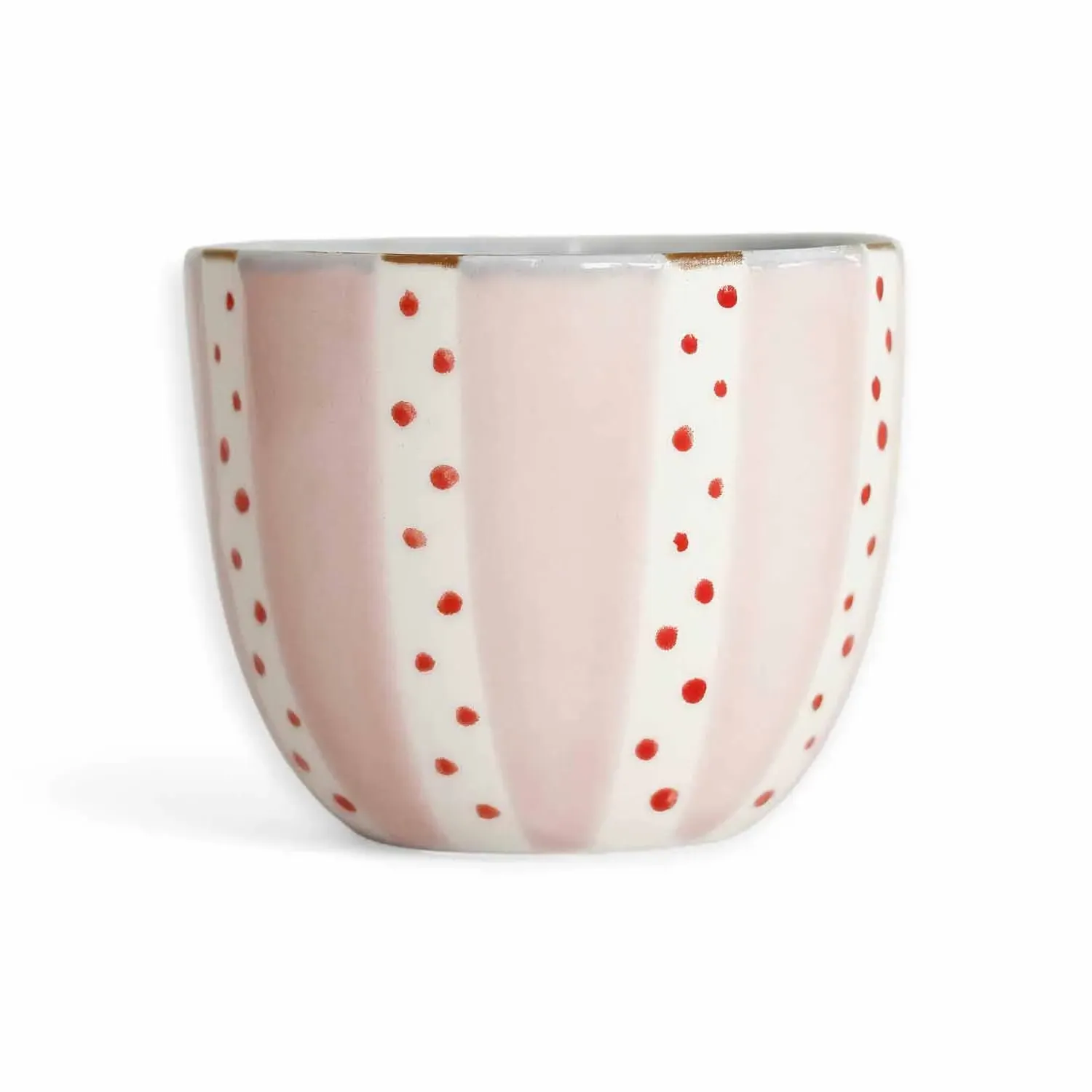 Enjoy Blush Dots Espresso Cup - Pink, Porcelain