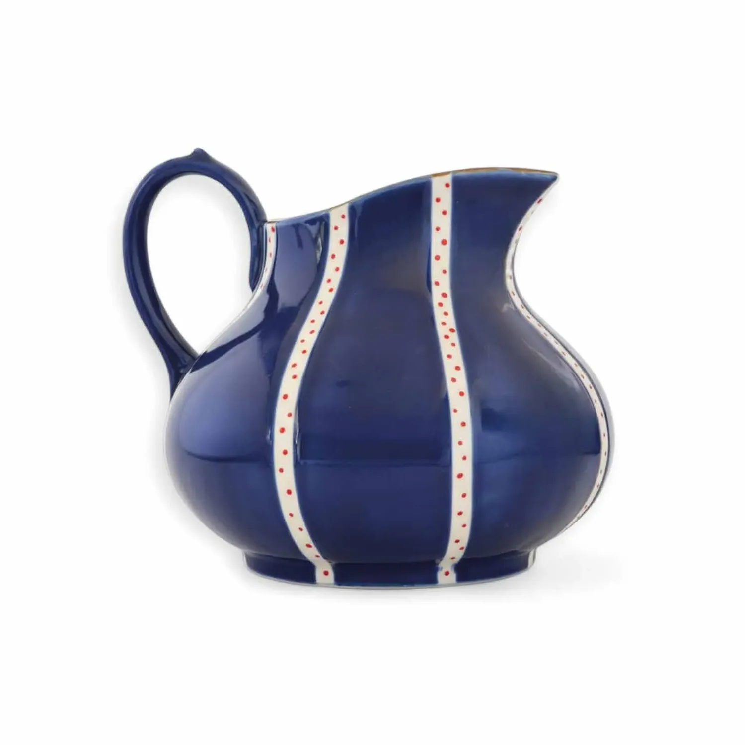 Enjoy Handmade Navy Pitcher - Blue, Porcelain